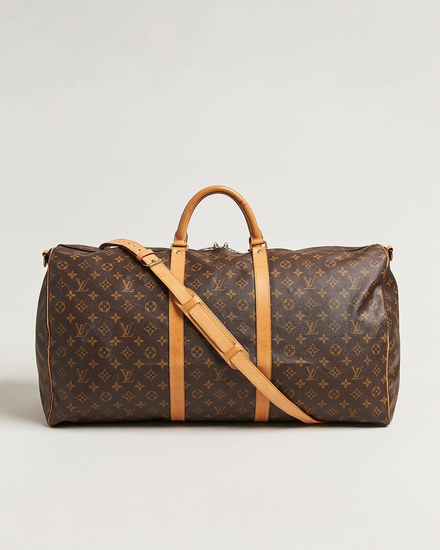 Herren | Pre-Owned & Vintage Bags | Louis Vuitton Pre-Owned | Keepall Bandouilére 60 Monogram