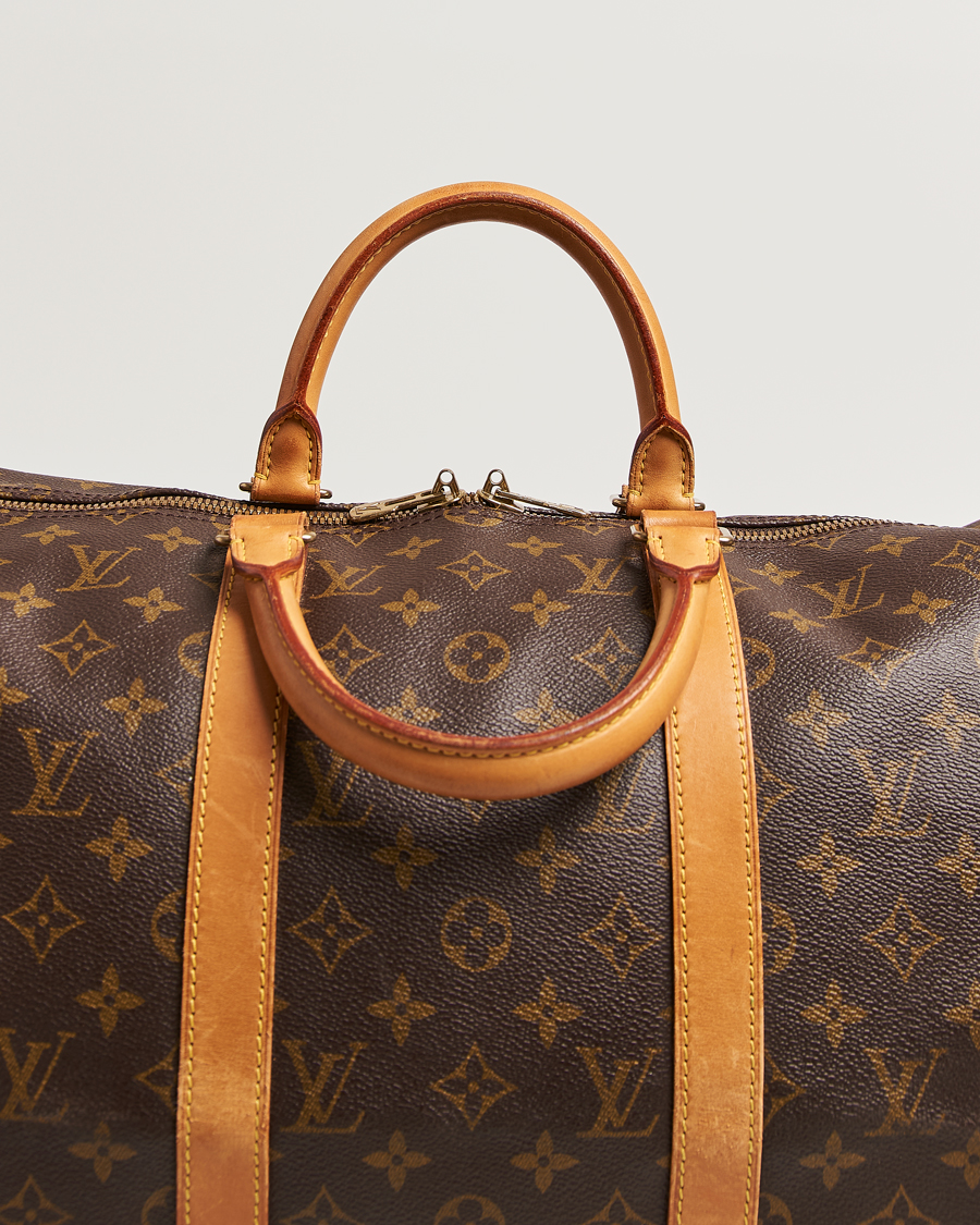 Herren | Pre-Owned & Vintage Bags | Louis Vuitton Pre-Owned | Keepall Bandouliére 50 Monogram
