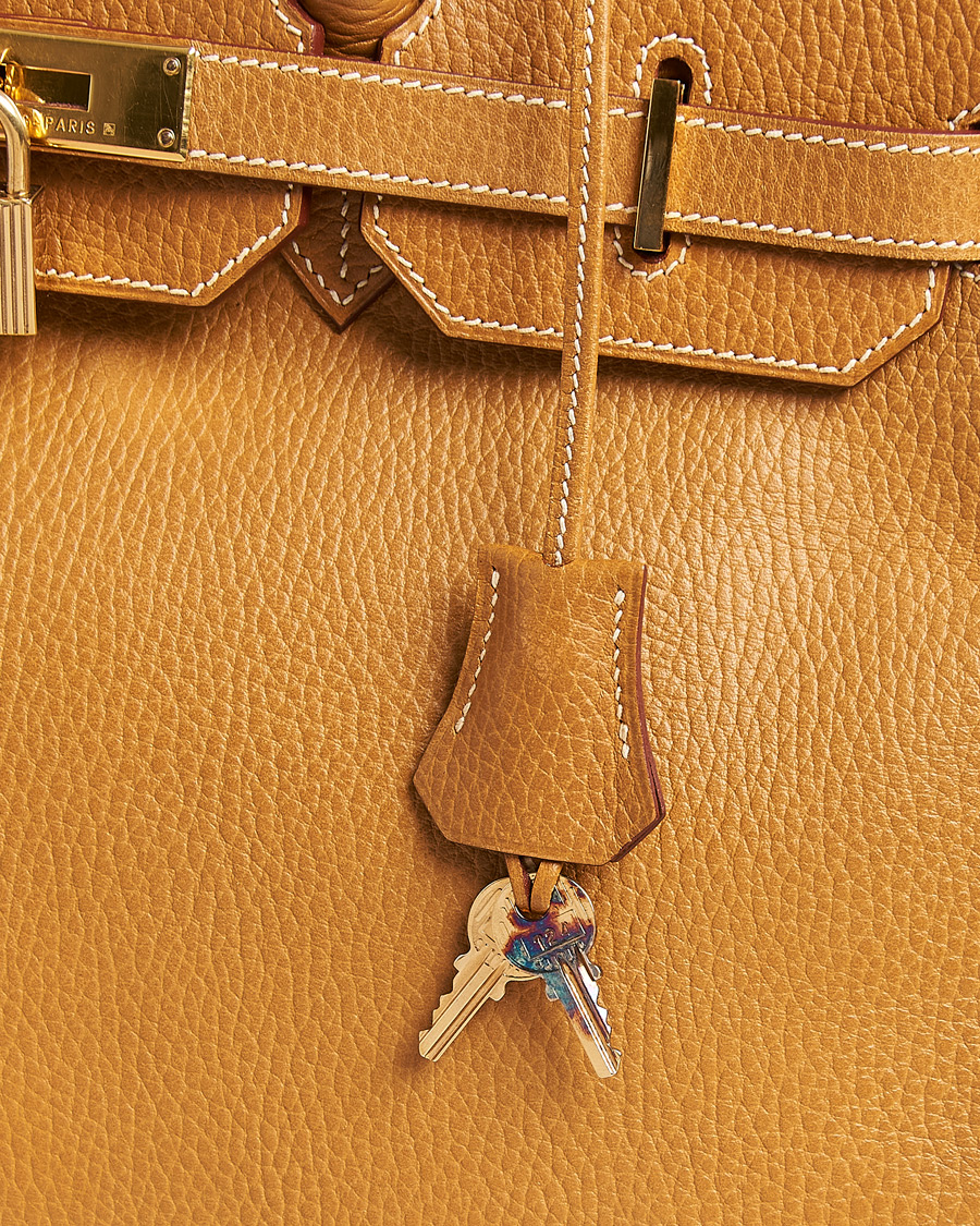 Herren | Pre-Owned & Vintage Bags | Hermès Pre-Owned | Birkin 35 Ardennes Gold