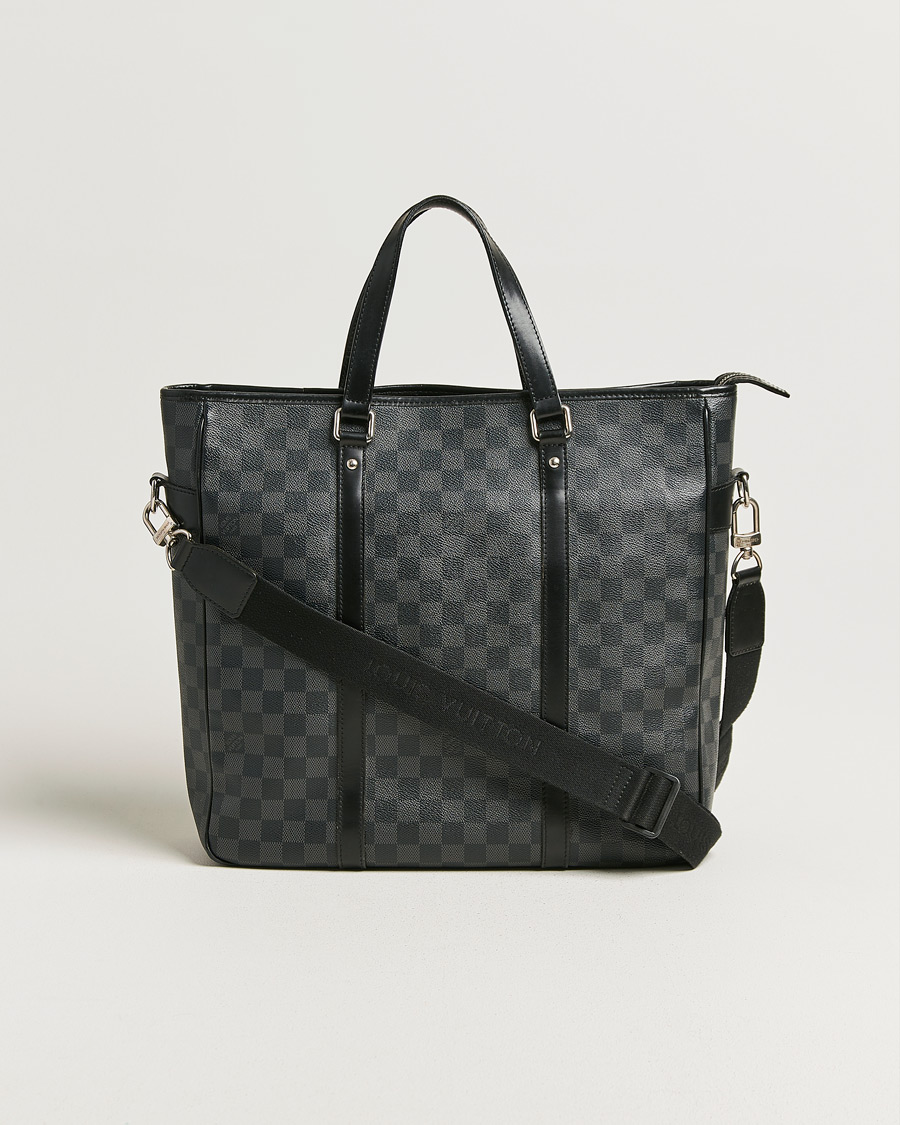 Herren | Louis Vuitton Pre-Owned Tadao Tote Bag Damier Graphite | Louis Vuitton Pre-Owned | Tadao Tote Bag Damier Graphite