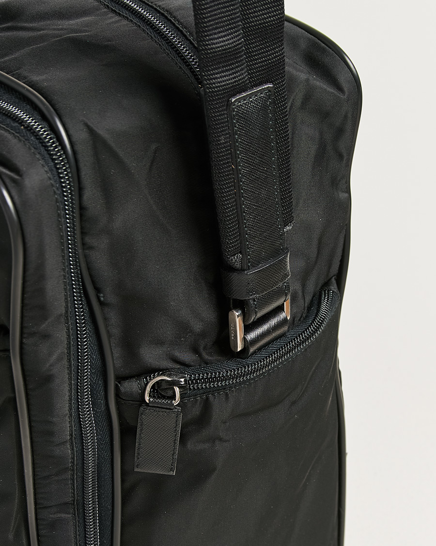 Herren | Pre-Owned & Vintage Bags | Prada Pre-Owned | Tessuto Nylon Document Bag Black