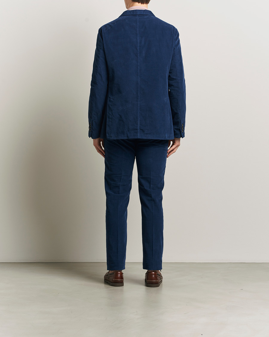 Herren | Anzüge | Massimo Alba | Sloop Corduroy Suit Midnight Blue