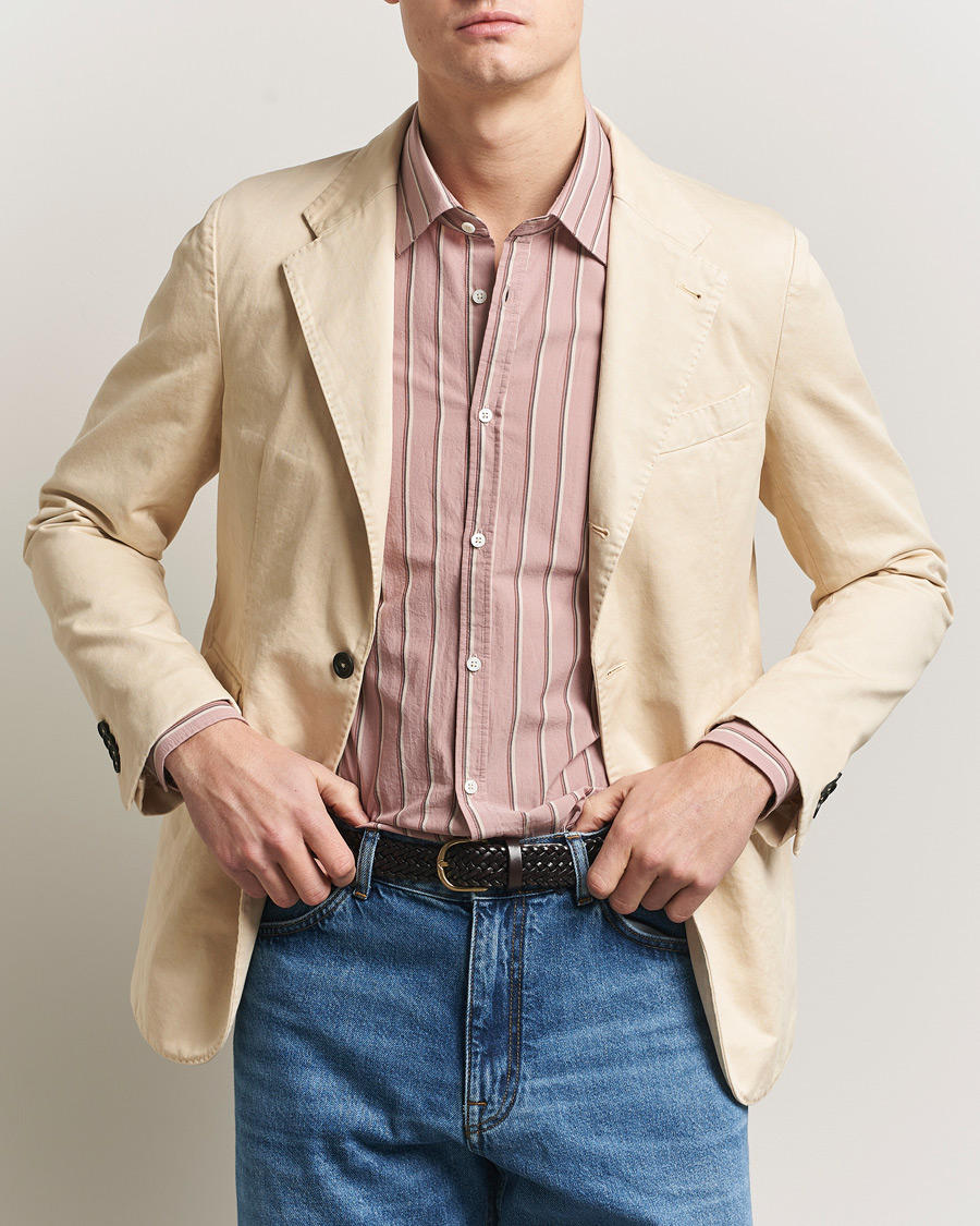 Herren | Sakkos | Massimo Alba | Sloop Cotton Blazer Light Beige