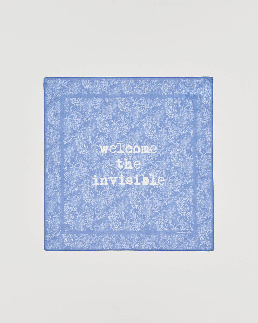 Herren | Einstecktücher | Massimo Alba | Printed Cotton Voile Hankerchief Tulip