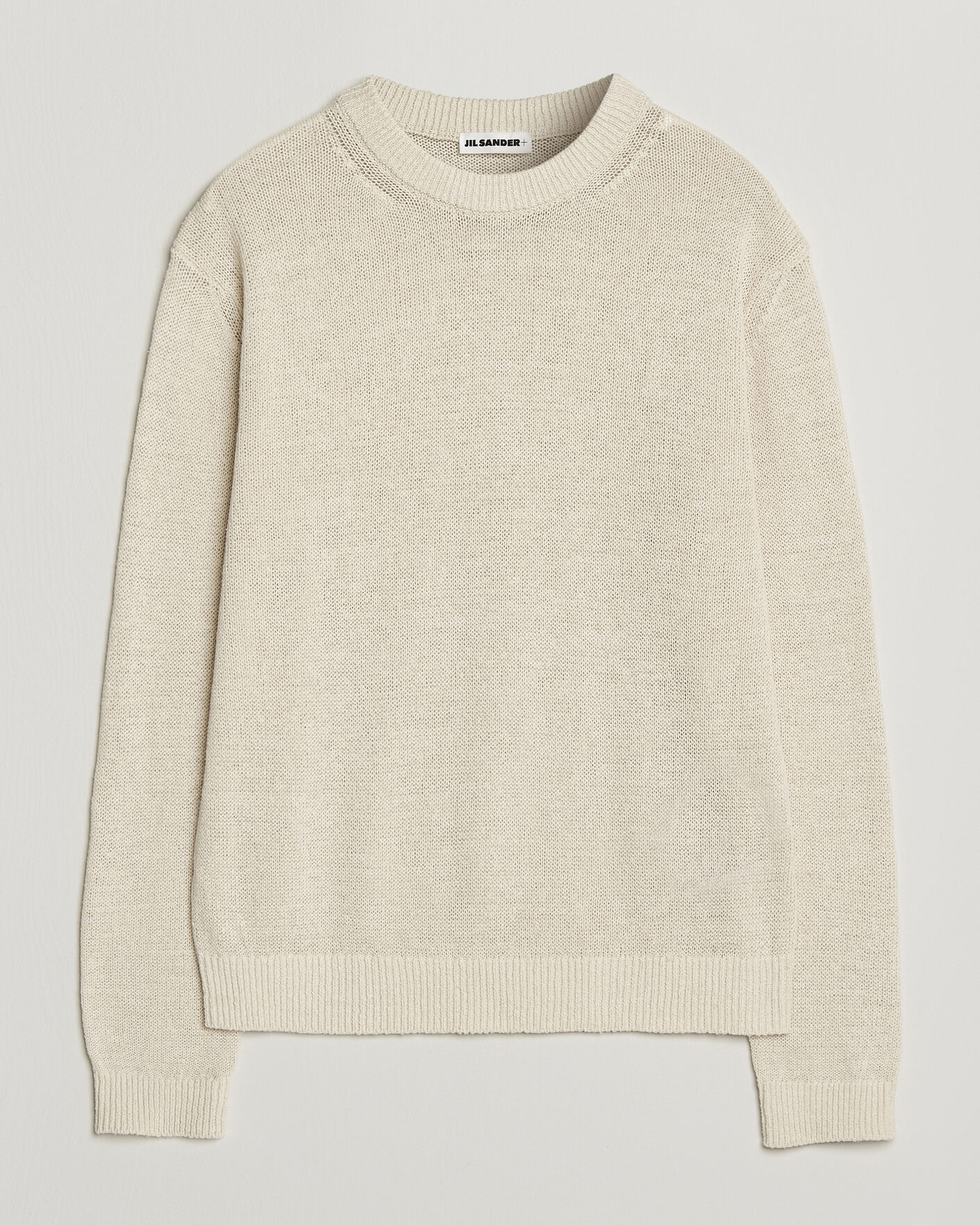 Herren | Pullover | Jil Sander | Silk Blend Crew Neck Sweater Sand