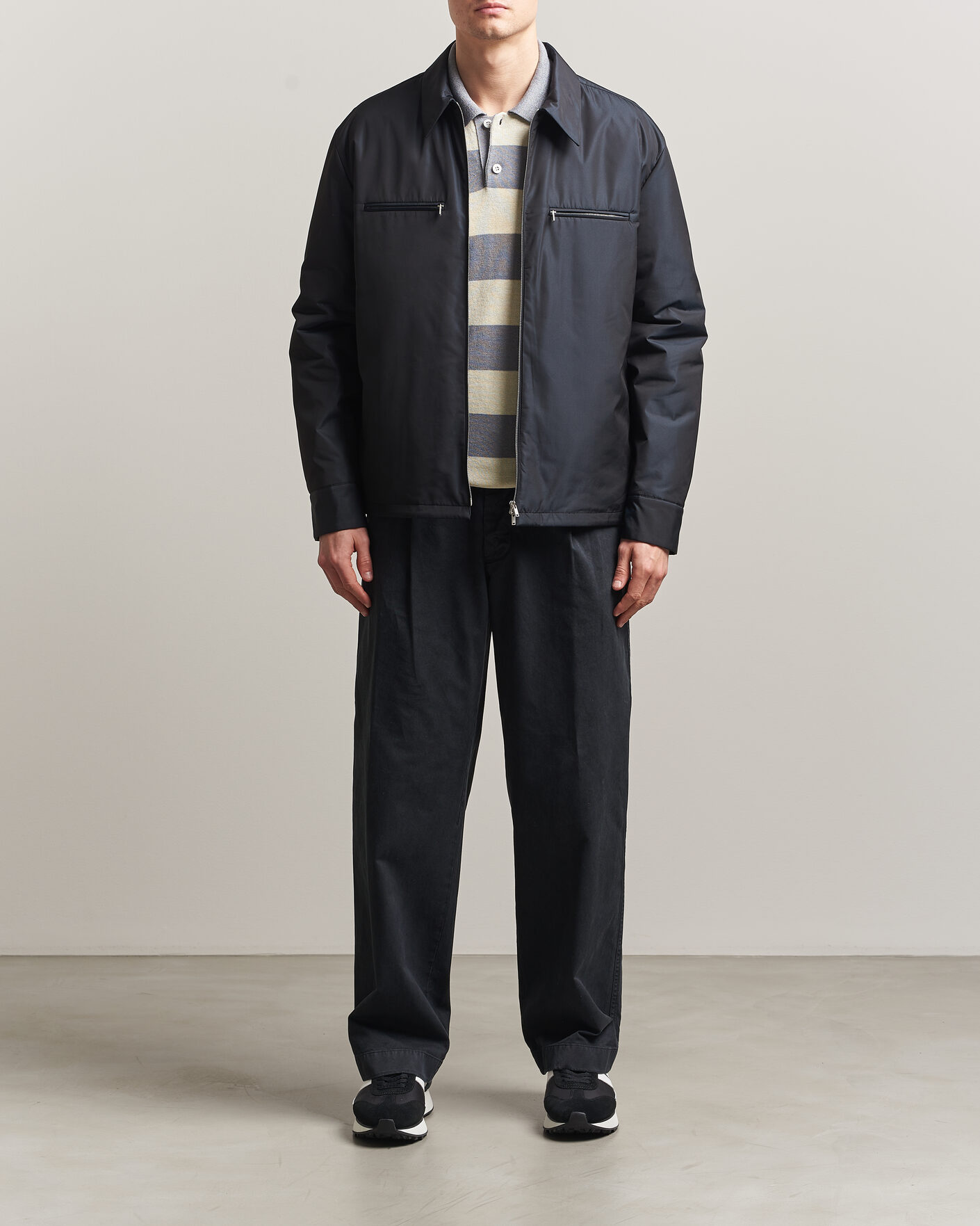 Herren | Jacken | Jil Sander | Nylon Zip Jacket Navy