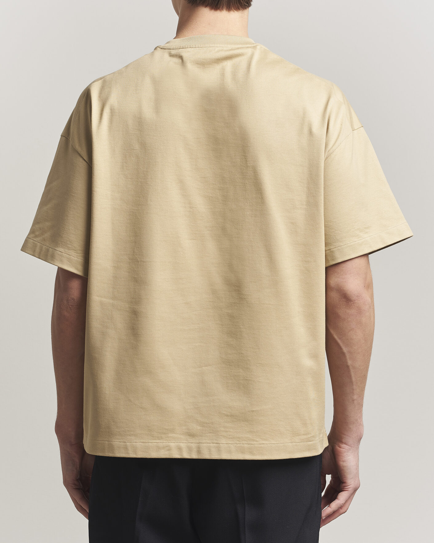 Herren | T-Shirts | Jil Sander | Short Sleeve Logo T-Shirt Khaki
