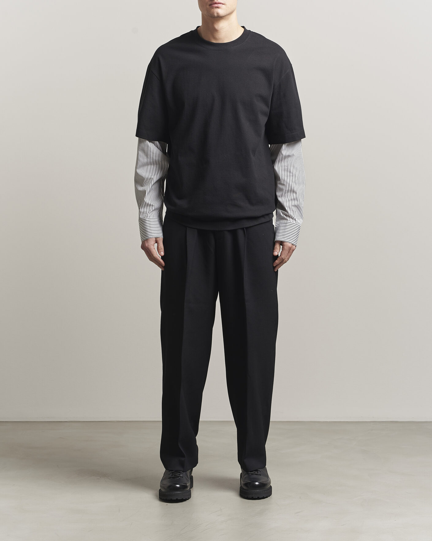 Herren | T-Shirts | Jil Sander | Long Sleeve T-Shirt Black