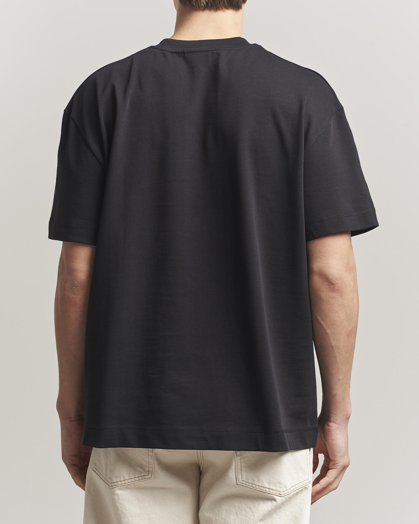 Herren | T-Shirts | LES DEUX | Carl Heavyweight T-Shirt Black
