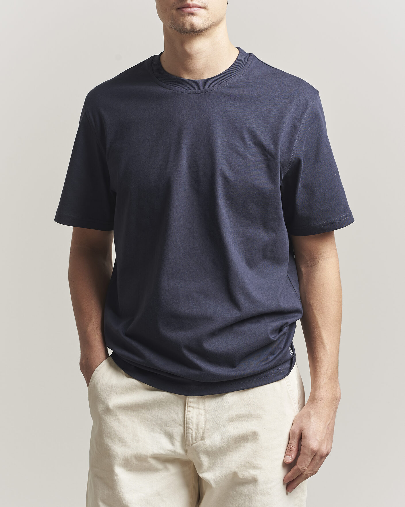 Herren | T-Shirts | LES DEUX | Ben Artist T-Shirt Navy
