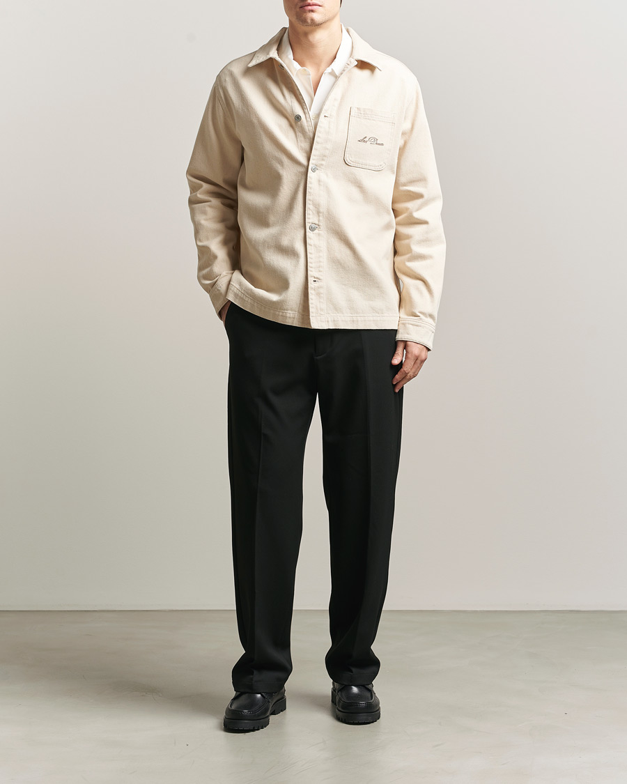 Herren | Hemden | LES DEUX | Layton Faience Twill Overshirt Ivory