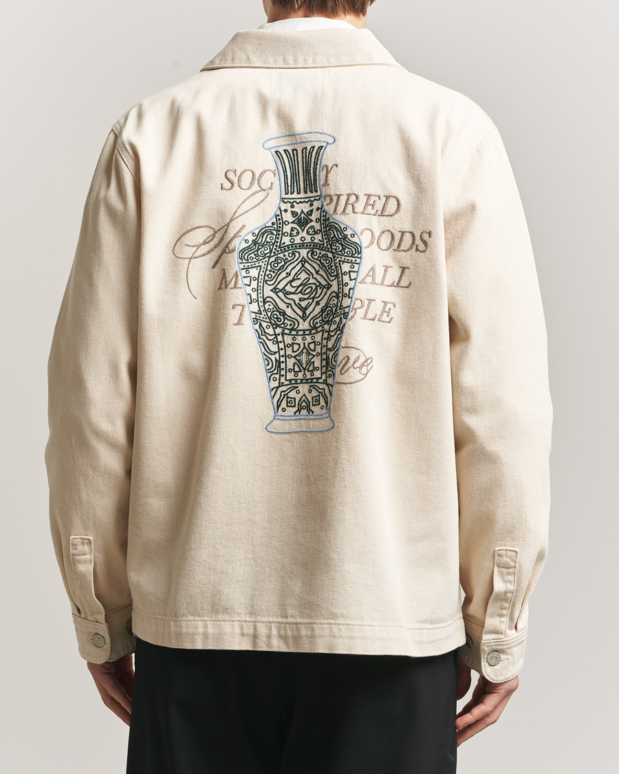 Herren | Hemden | LES DEUX | Layton Faience Twill Overshirt Ivory