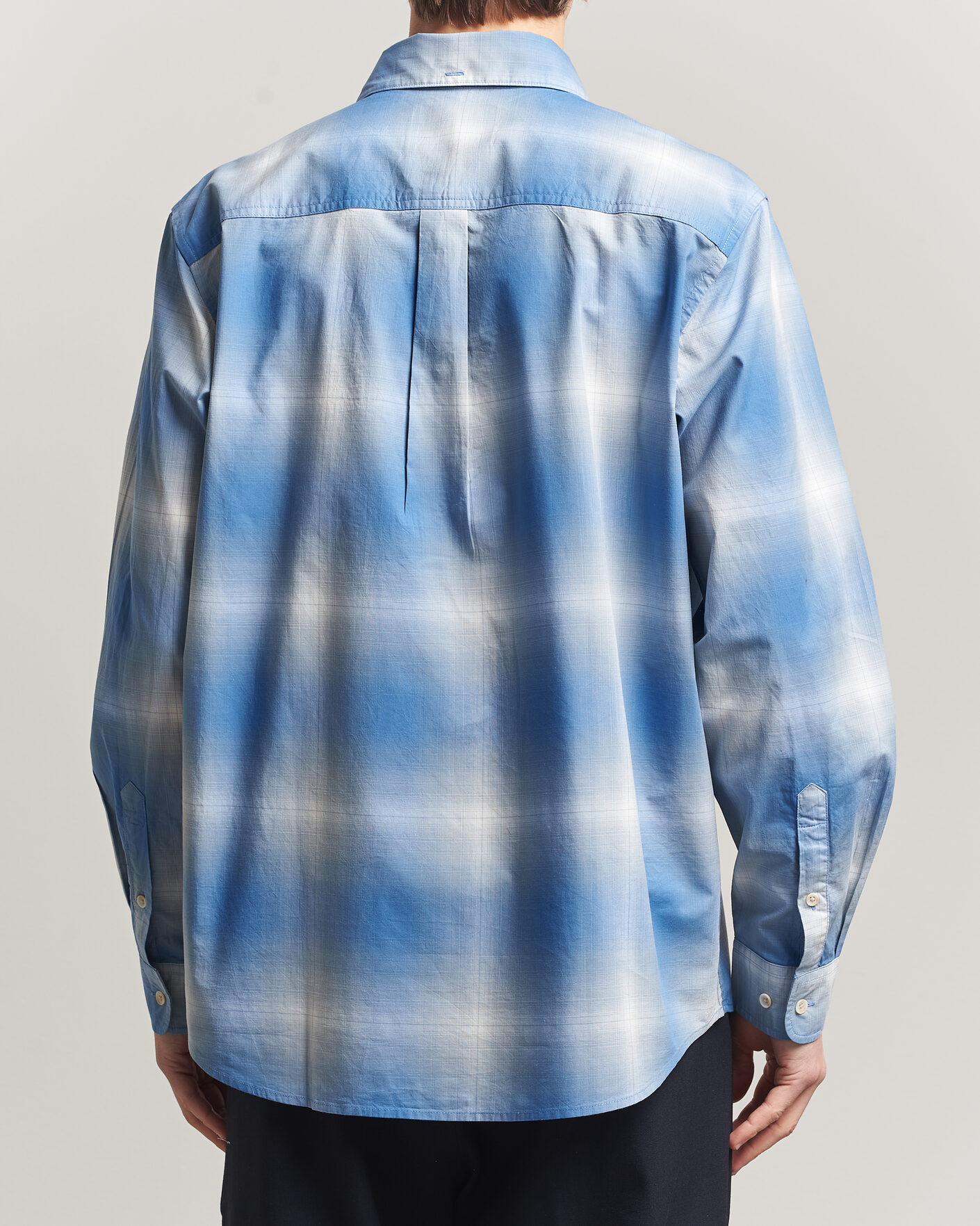 Herren | Hemden | LES DEUX | Kent Shadowcheck Shirt Palace Blue