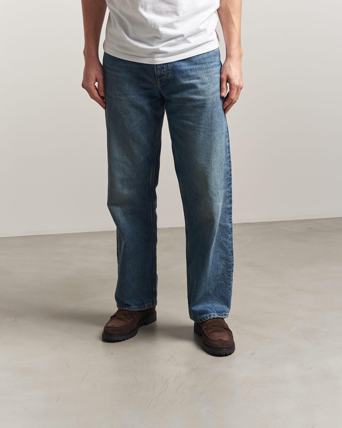 Herren | Loafer | LES DEUX | Taylor Oil Suede Loafers Turkish Coffee