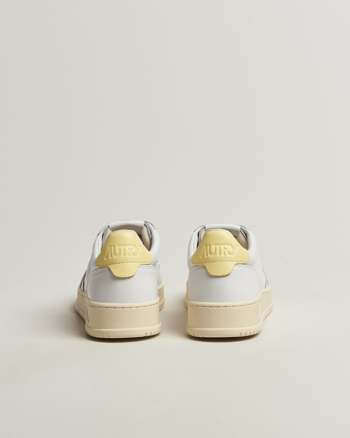 Herren | Sneaker | Autry | Medalist Low Sneaker White/Lemon Meringue