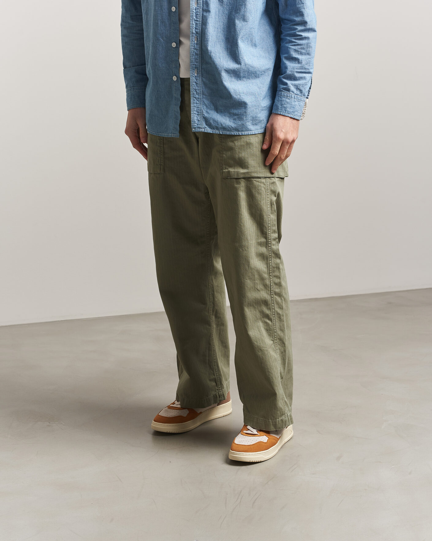 Herren | Sneaker | Autry | Medalist Low Suede Mix Sneaker Antilop/White/Brown