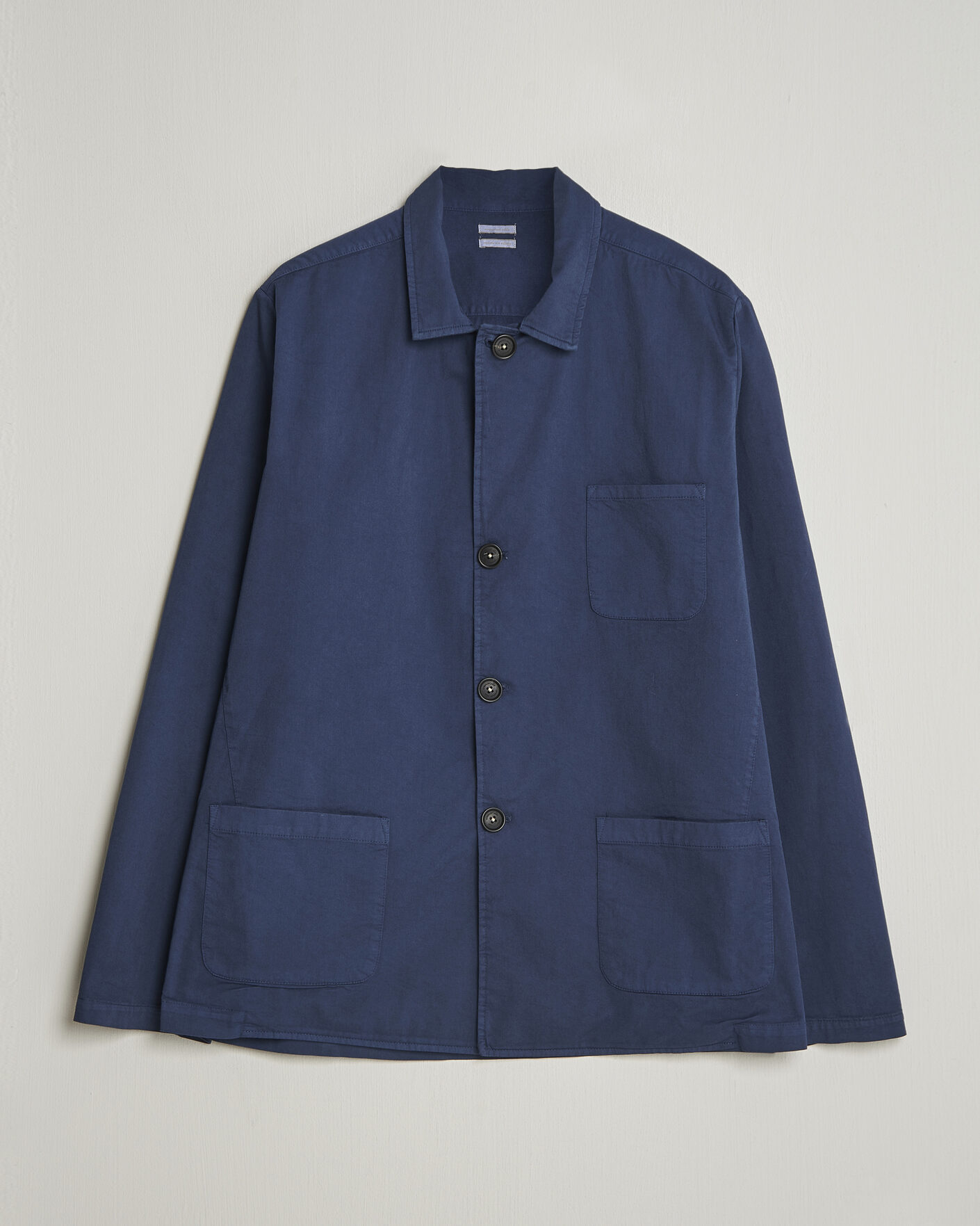 Herren | Jacken | Massimo Alba | Florida Cotton Shirt Jacket Midnight Blue