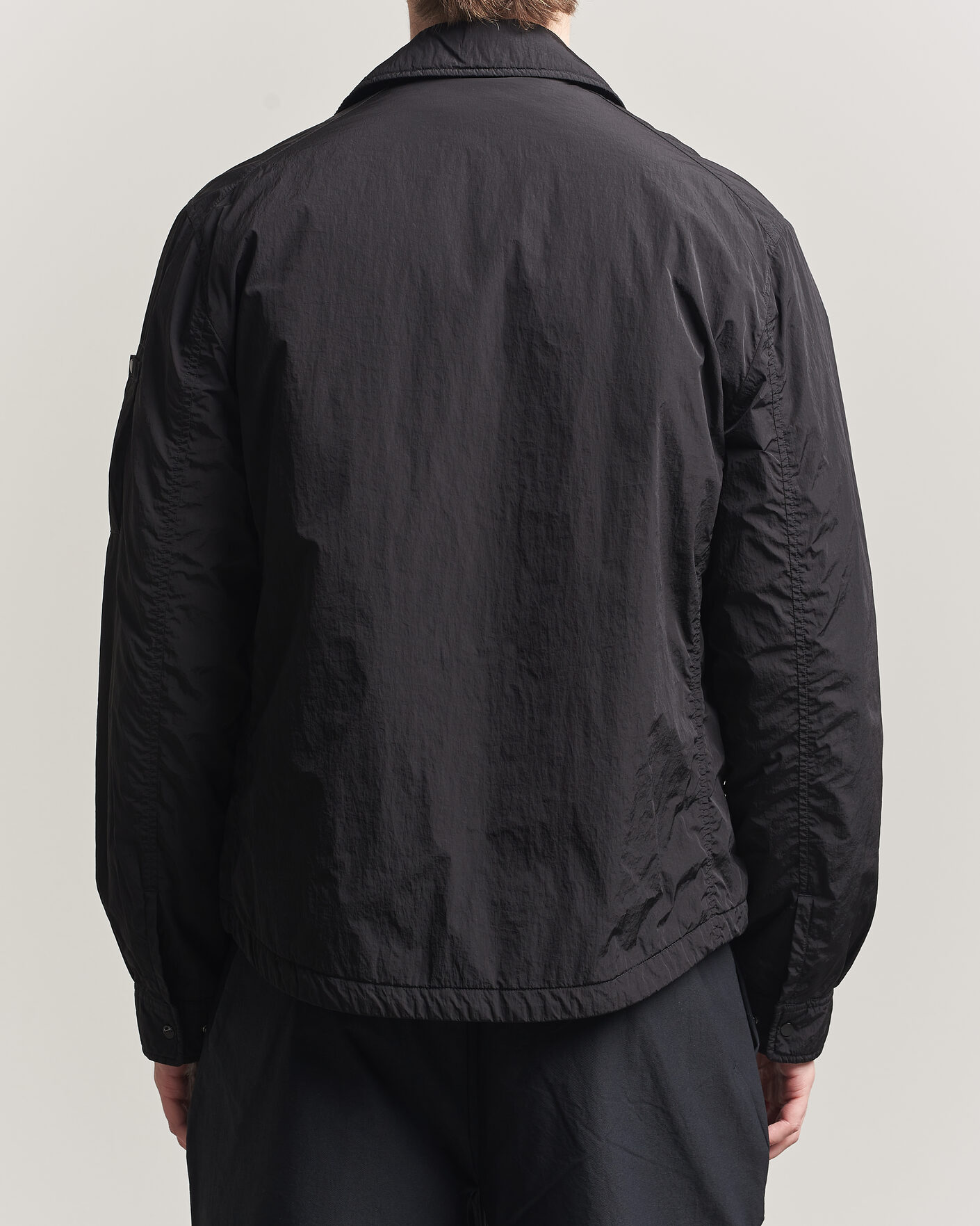 Herren | Jacken | C.P. Company | Chrome R Padded Shirt Jacket Black