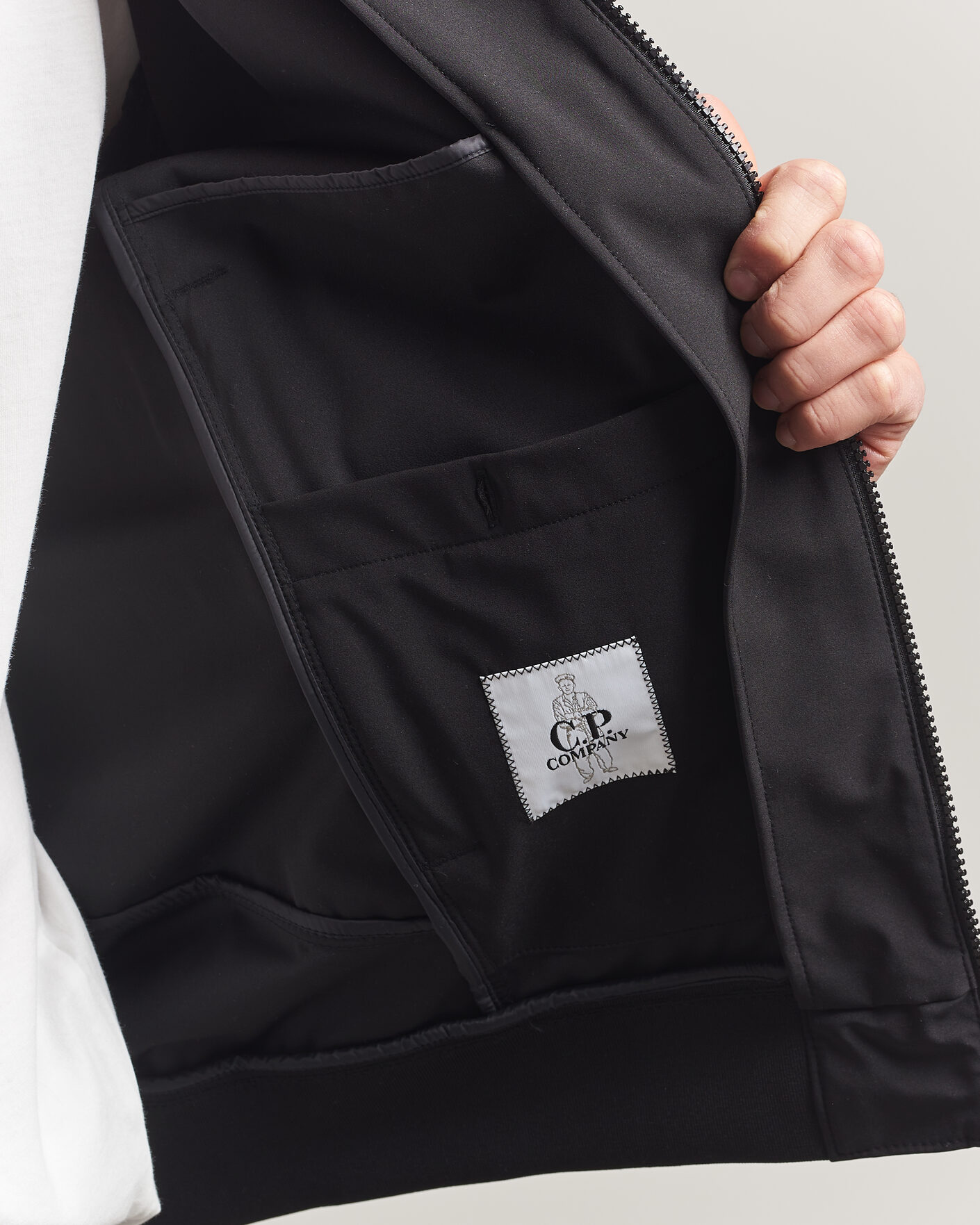 Herren | Jacken | C.P. Company | Shell R Hooded Jacket Black