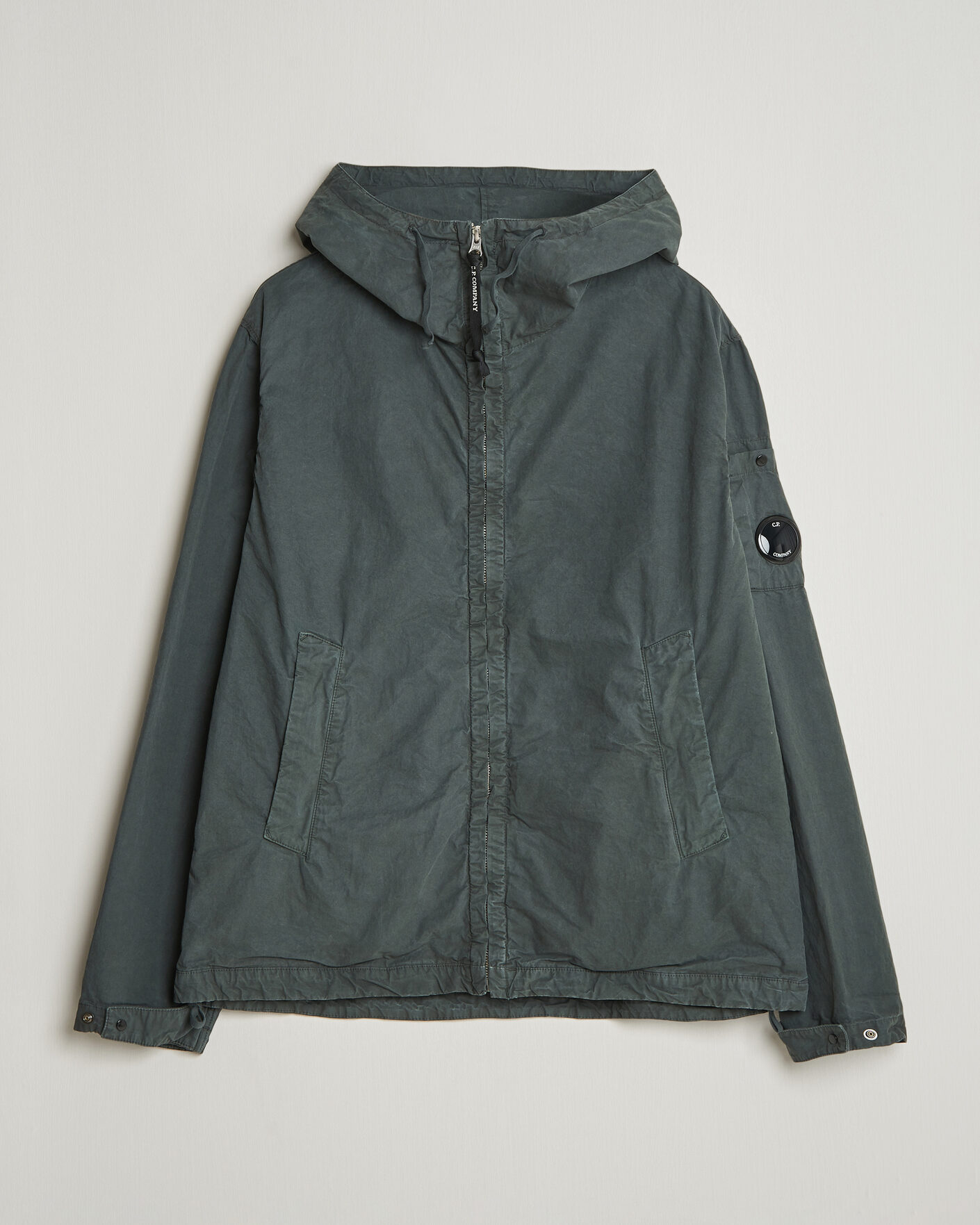 Herren | Jacken | C.P. Company | Micro Reps Hooded Jacket Dark Grey