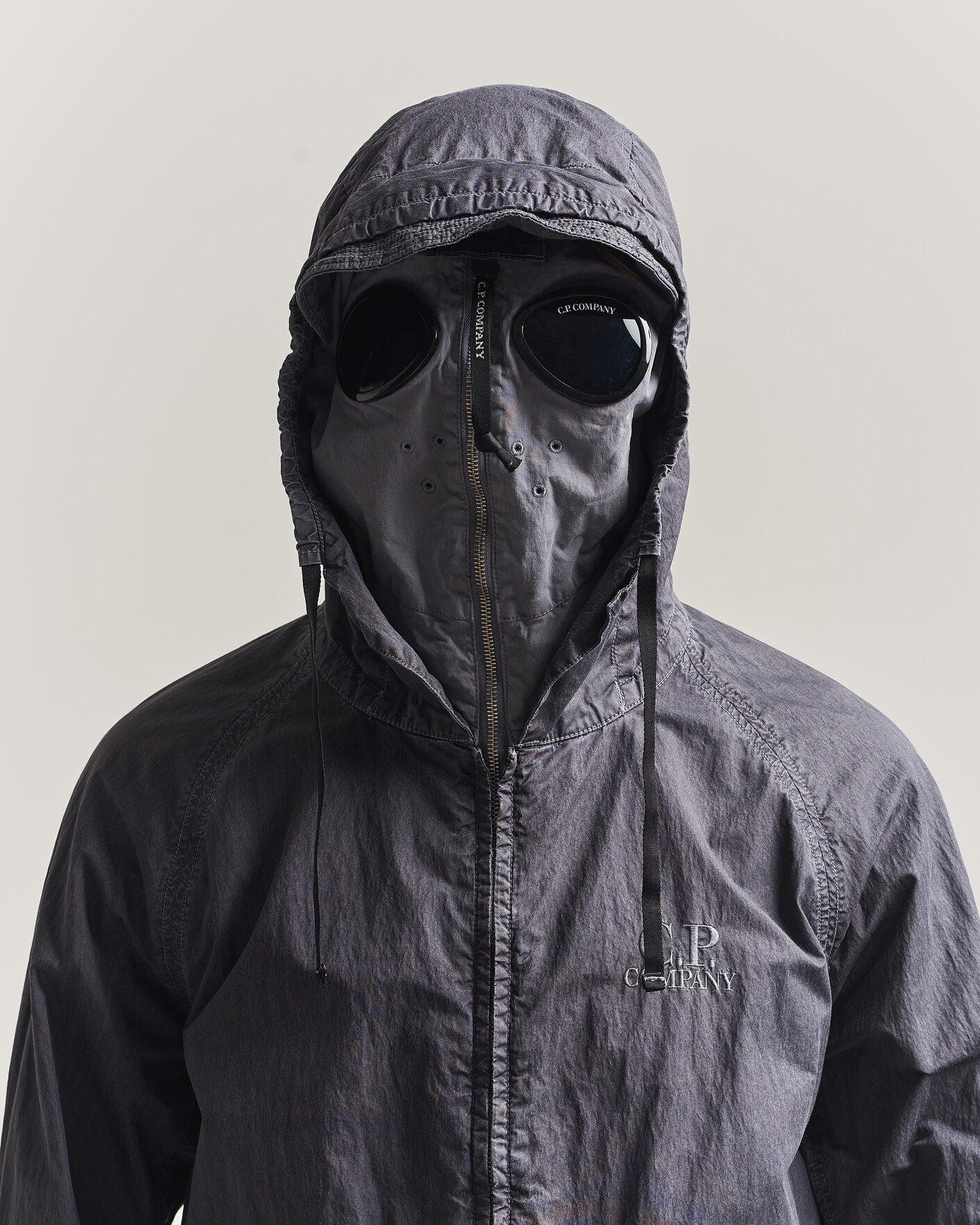 Herren | Jacken | C.P. Company | 50 Fili Wax Hood Jacket Black