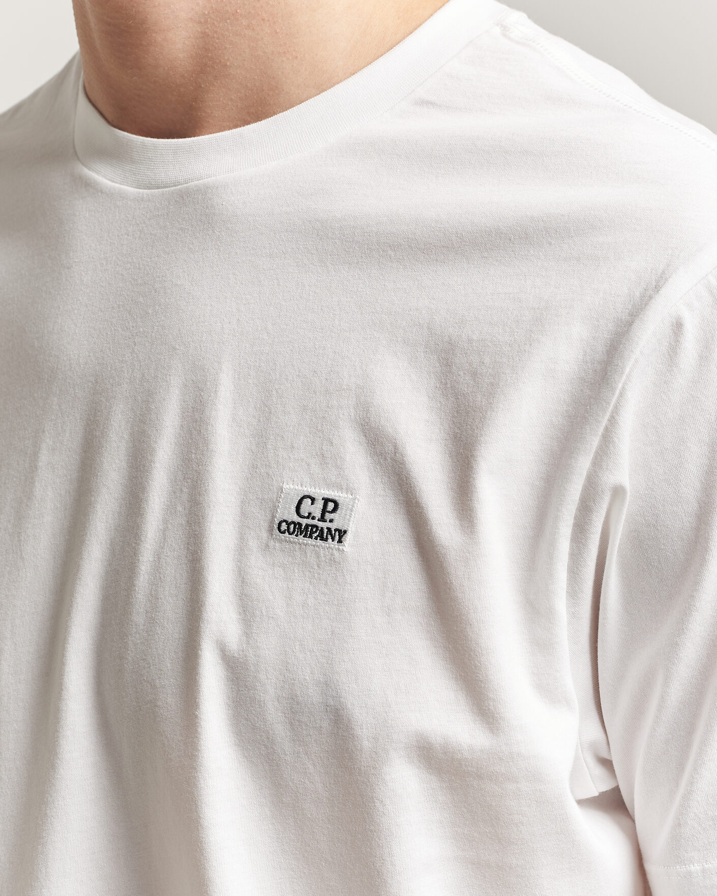 Herren | T-Shirts | C.P. Company | Short Sleeve Small Logo T-Shirt White