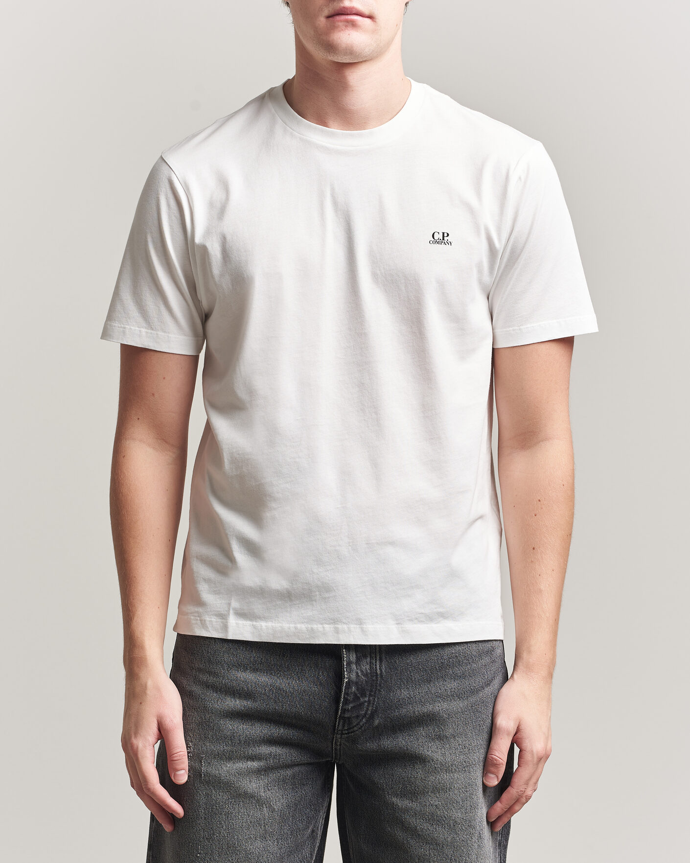 Herren | T-Shirts | C.P. Company | Short Sleeve Back Print T-Shirt White
