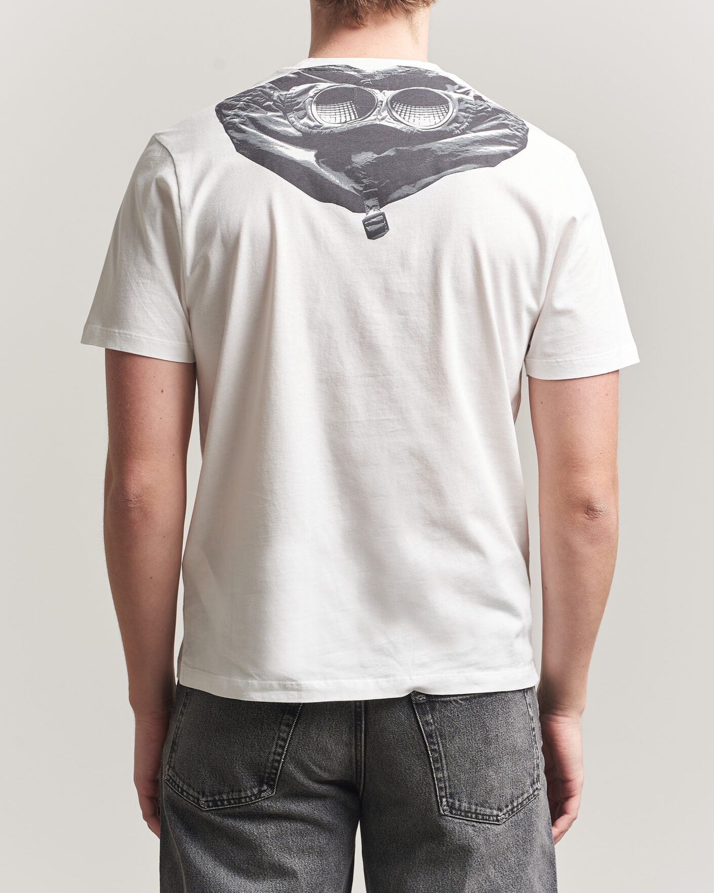 Herren | T-Shirts | C.P. Company | Short Sleeve Back Print T-Shirt White