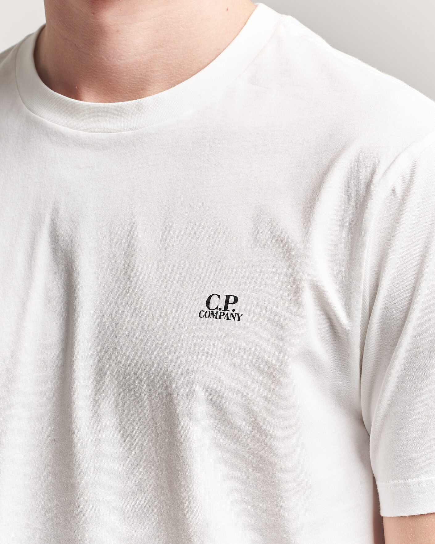 Herren | T-Shirts | C.P. Company | Short Sleeve Back Print T-Shirt White