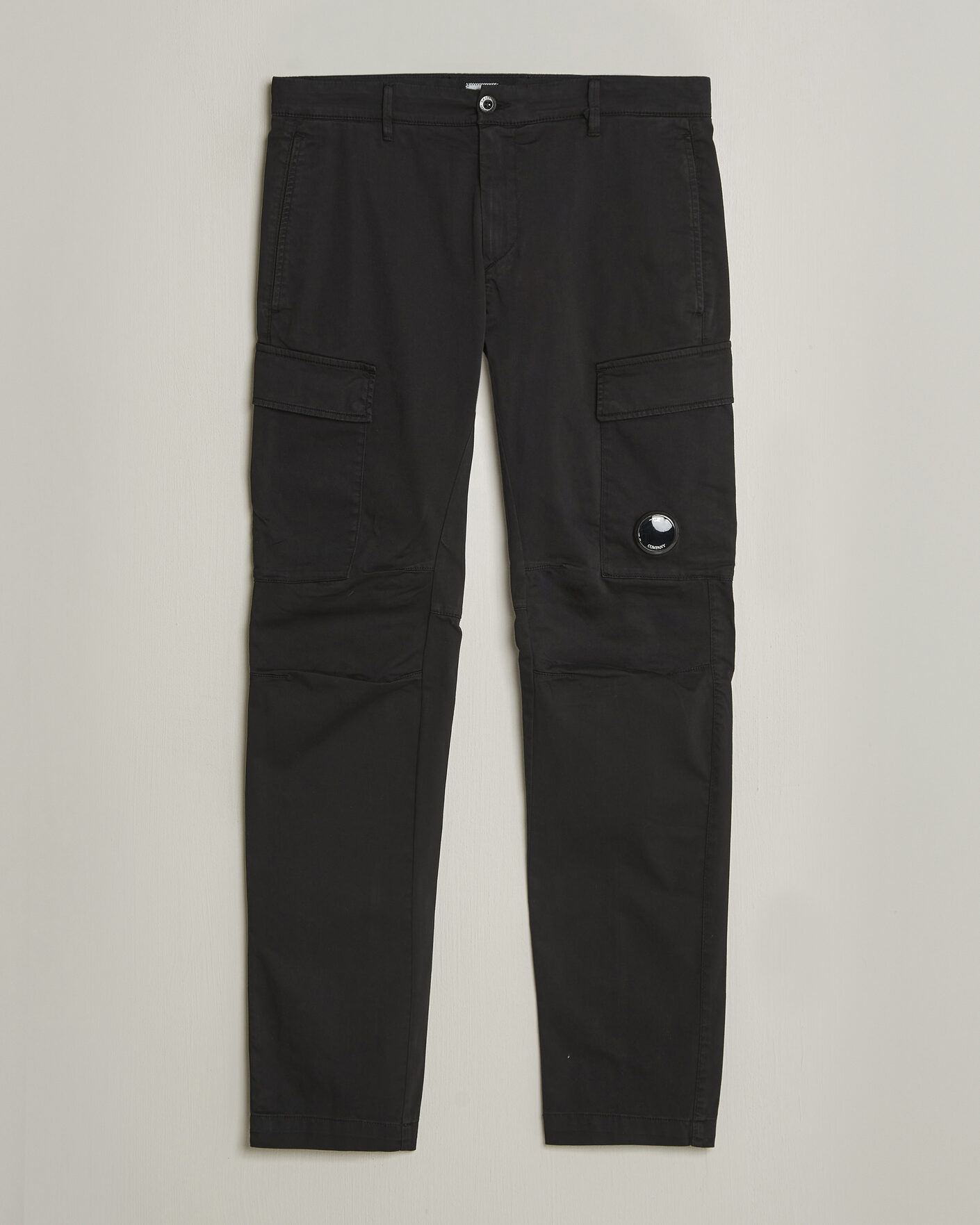 Herren | Hosen | C.P. Company | Satin Stretch Cargo Pants Black