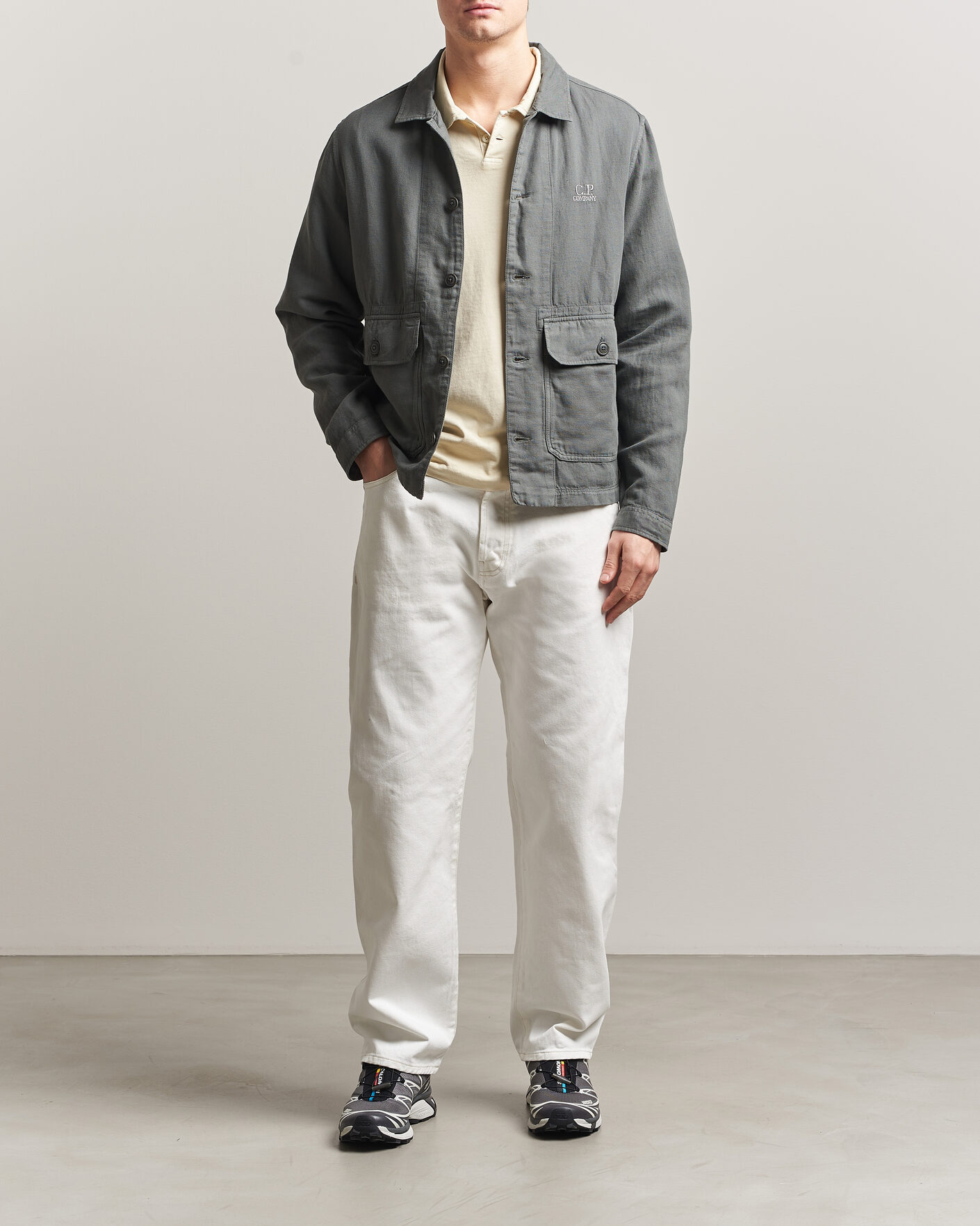 Herren | Hosen | C.P. Company | Bull Denim 10oz Jeans White