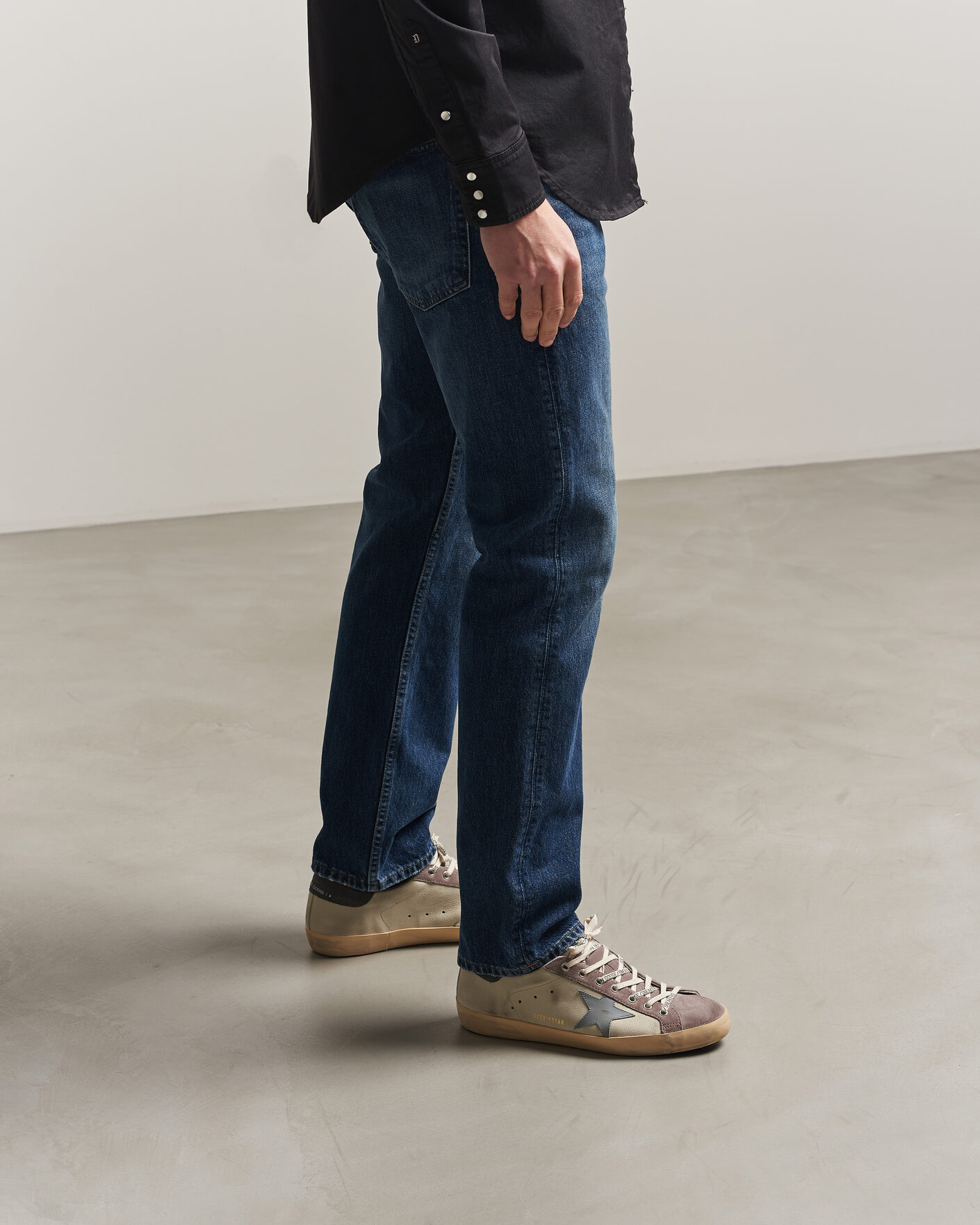 Herren | Golden Goose Super-Star Sneakers Liliac Grey | Golden Goose | Super-Star Sneakers Liliac Grey