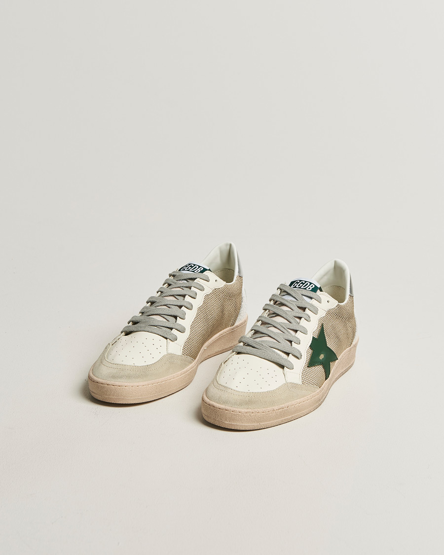 Herren | Sneaker | Golden Goose | Ball Star Sneakers White/Green