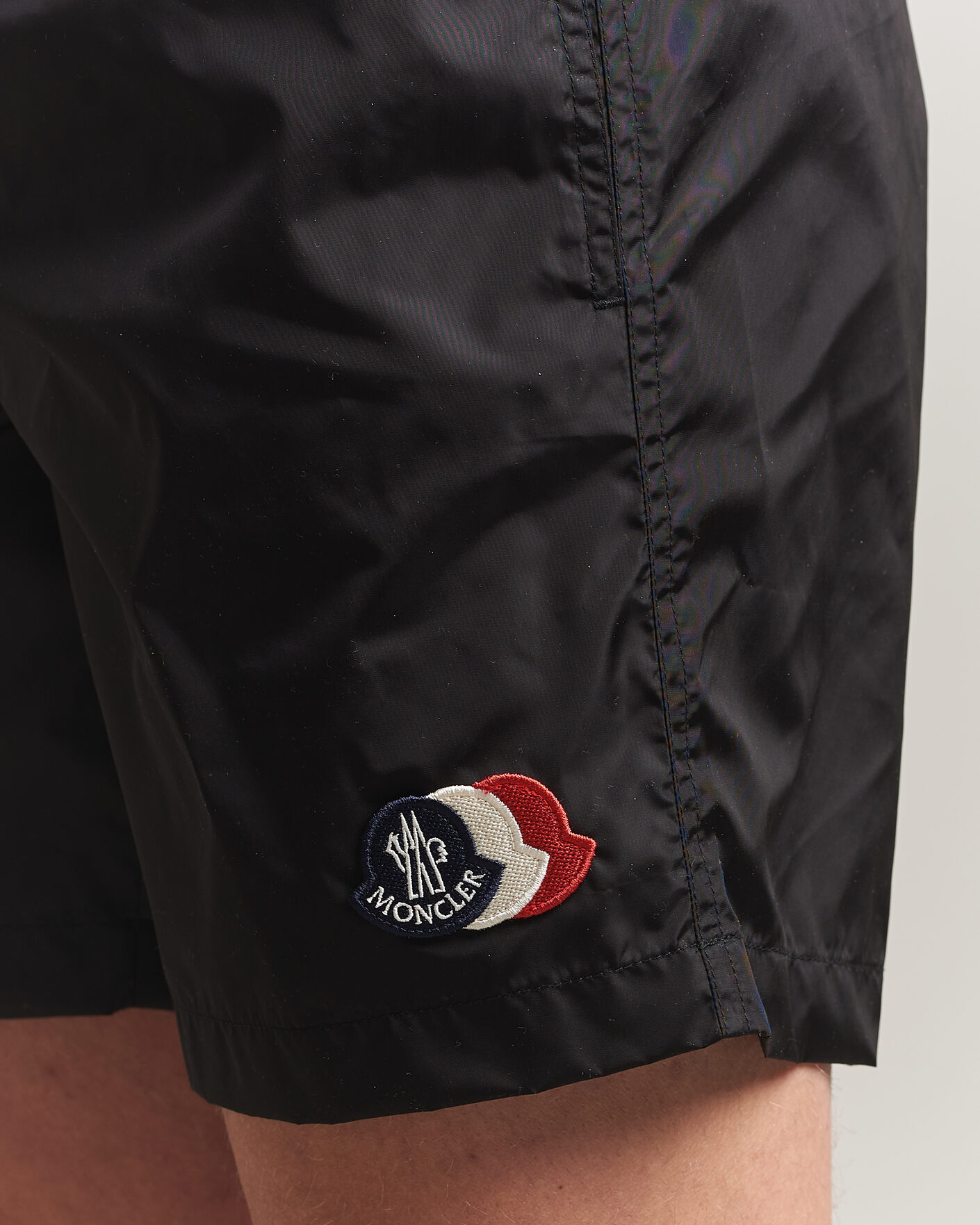 Herren | Badehosen | Moncler | Tricolore Logo Swim Shorts Black