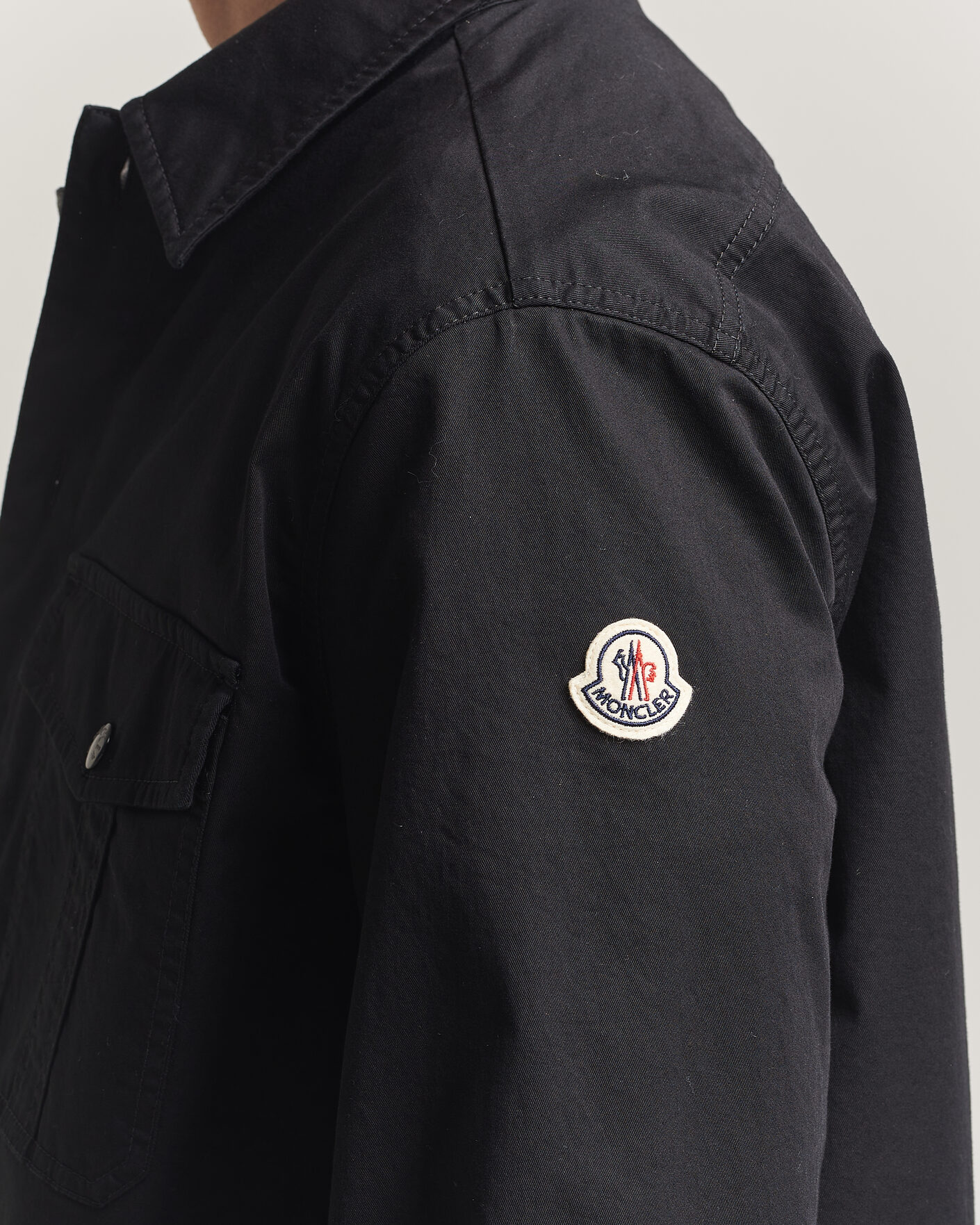 Herren | Hemden | Moncler | Double Pocket Overshirt Black
