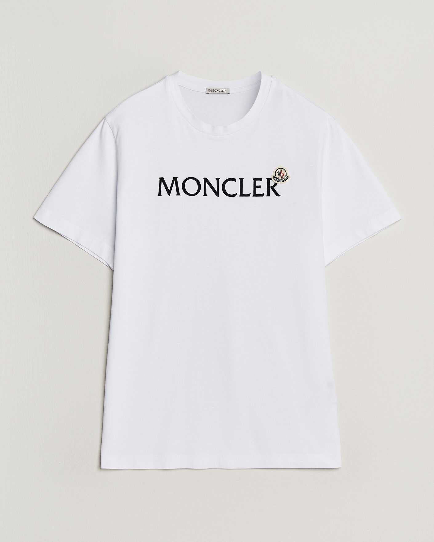 Herren | T-Shirts | Moncler | Lettering Logo T-Shirt White