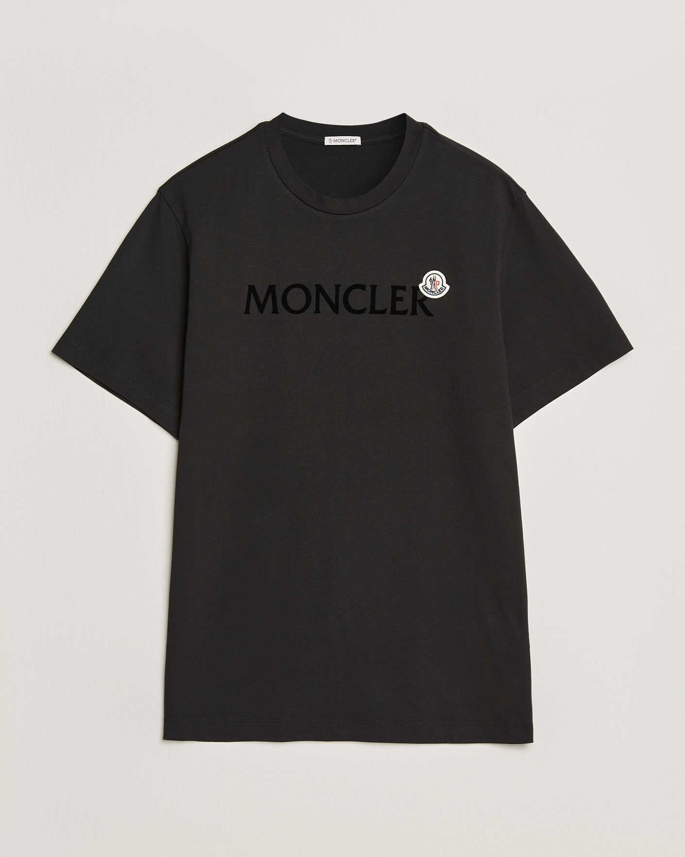 Herren | T-Shirts | Moncler | Lettering Logo T-Shirt Black