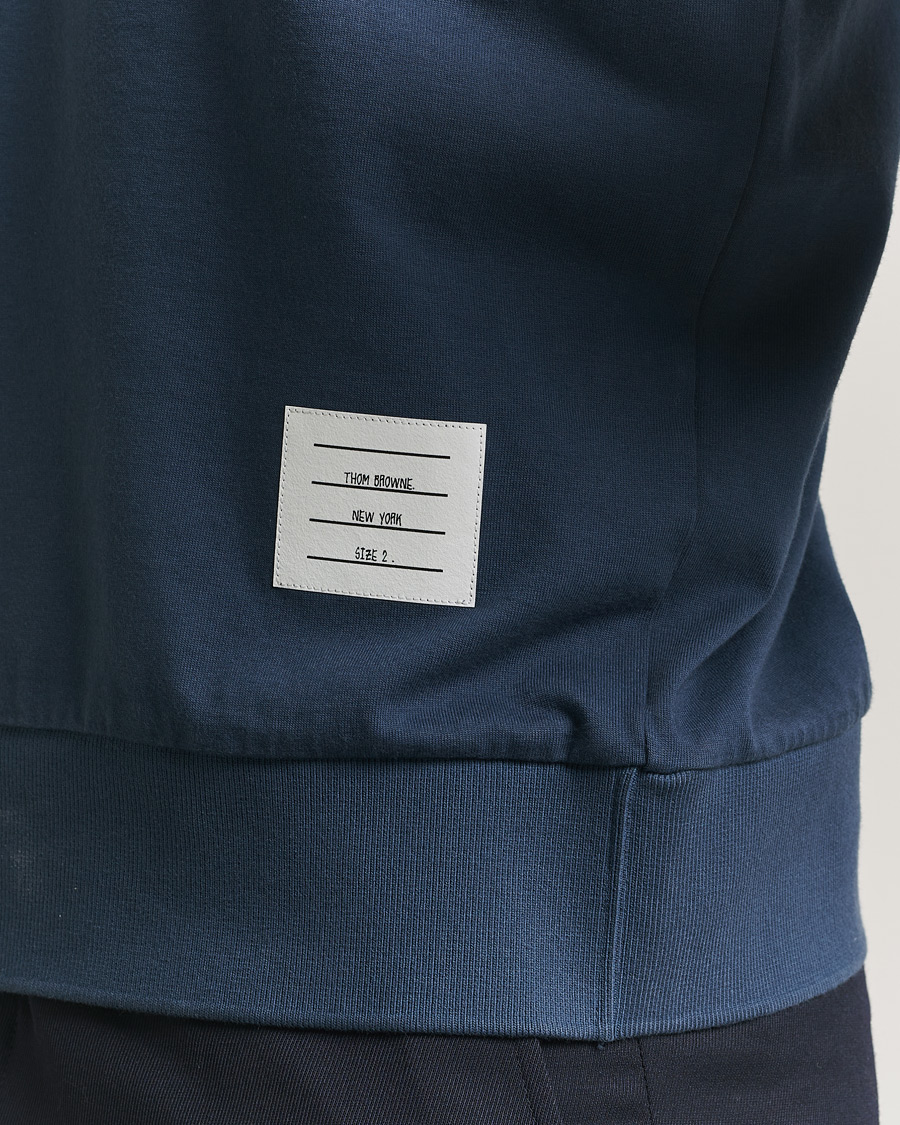 Herren | Poloshirts | Thom Browne | Overdyed 4 Bar Polo Navy