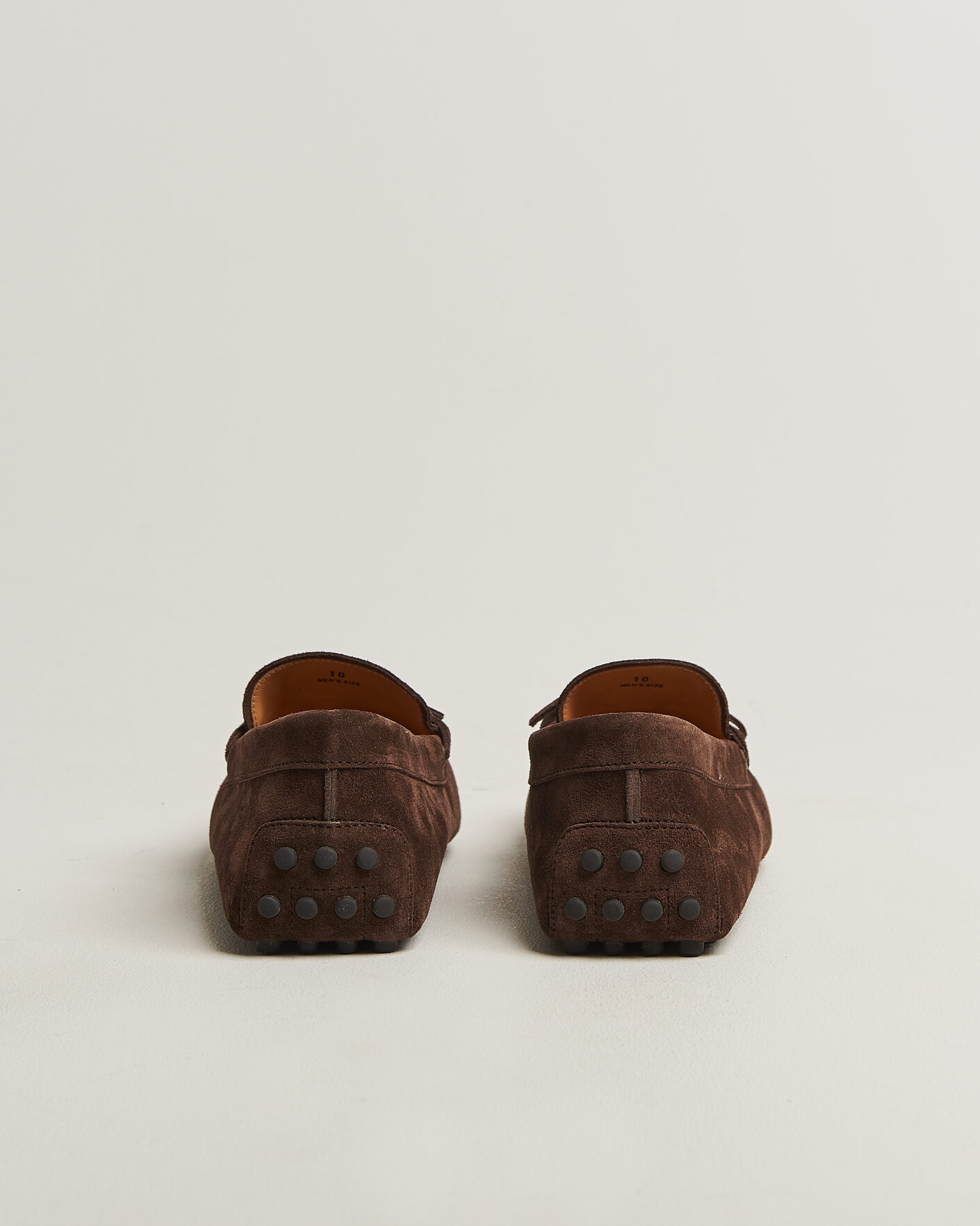 Herren | Mokassin | Tod's | Lacetto Gommino Carshoe Dark Brown Suede