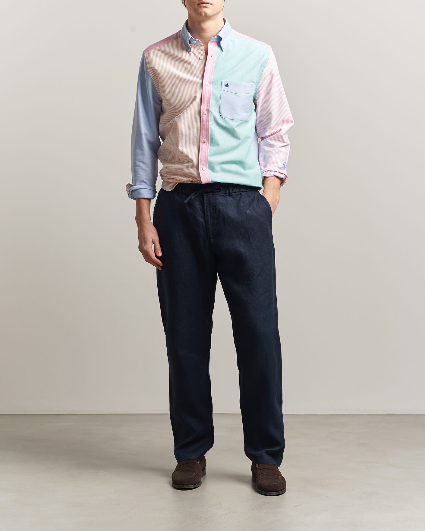 Herren | Hemden | Morris | Oxford Mix Shirt Multi