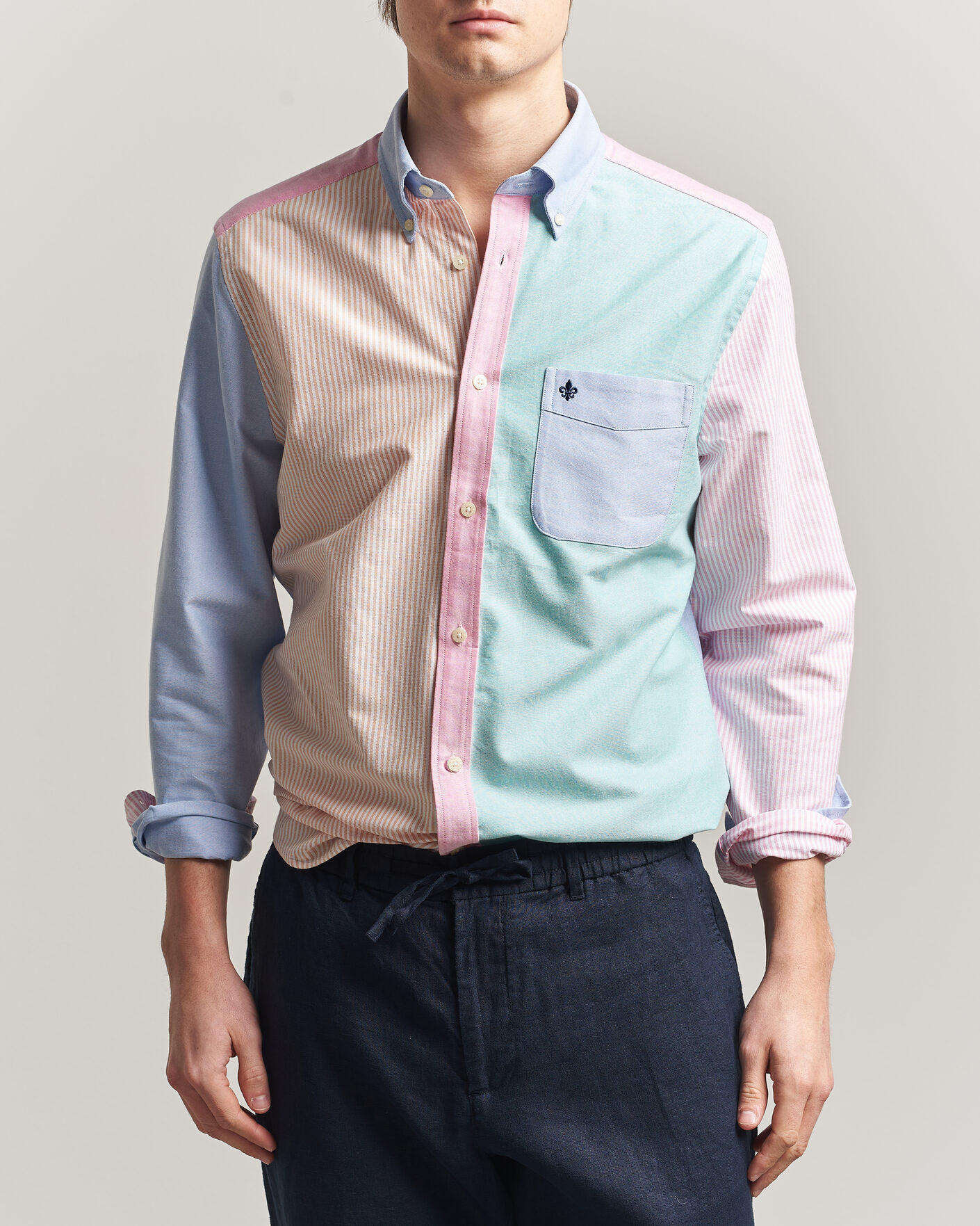 Herren | Hemden | Morris | Oxford Mix Shirt Multi