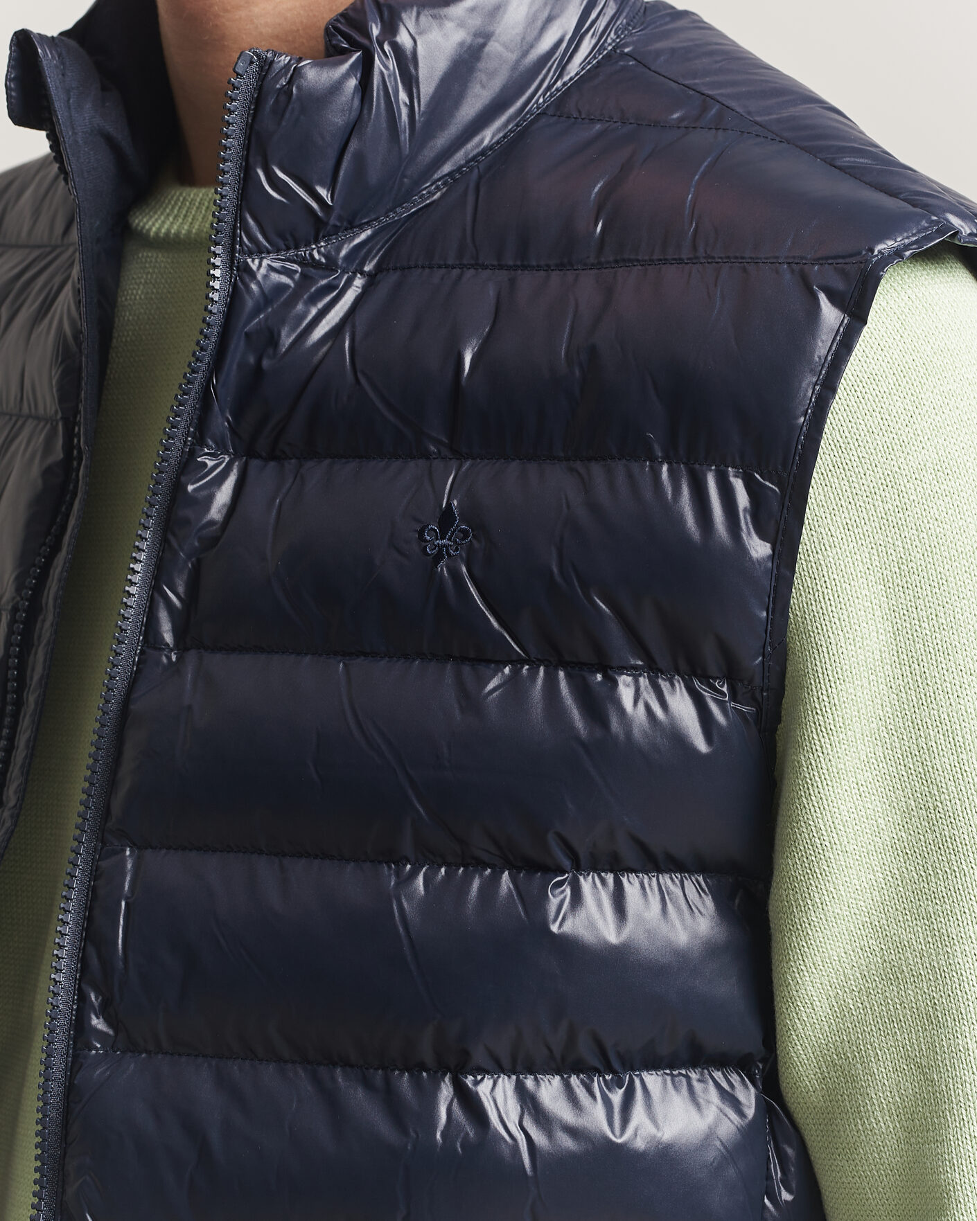 Herren | Westen | Morris | Norfolk Liner Vest Glossy Navy