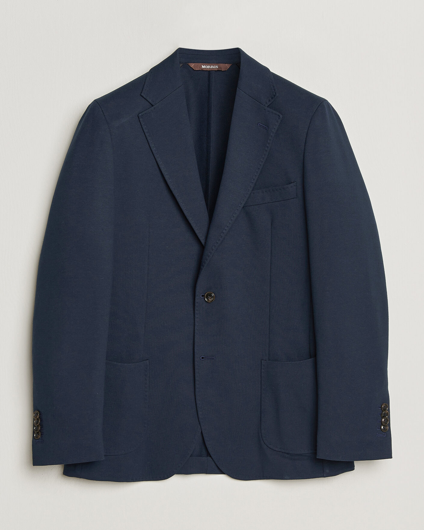 Herren | Sakkos | Morris | Cotton Jersey Blazer Navy