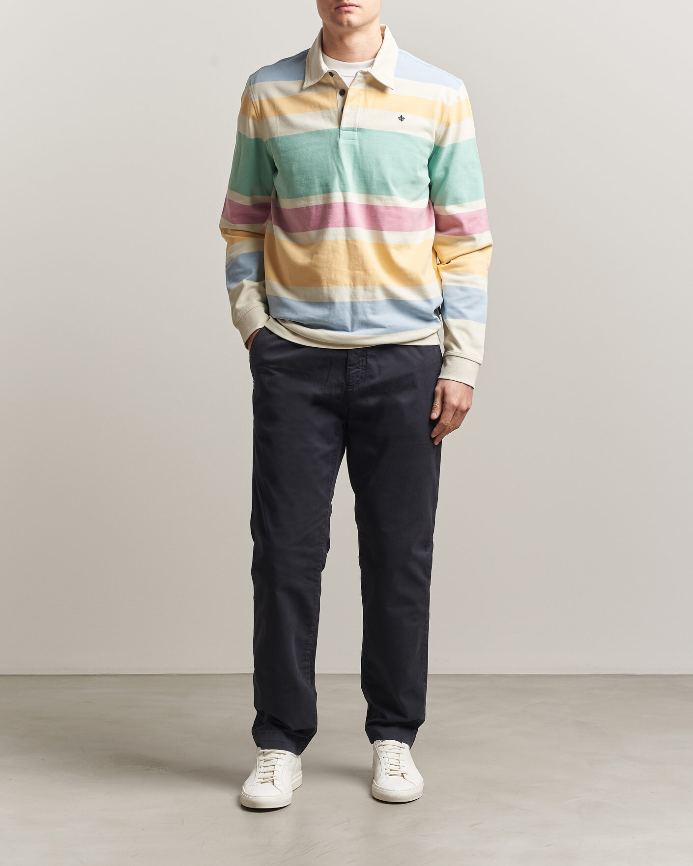 Herren | Hosen | Morris | Jeffrey Summer Chinos Dark Blue