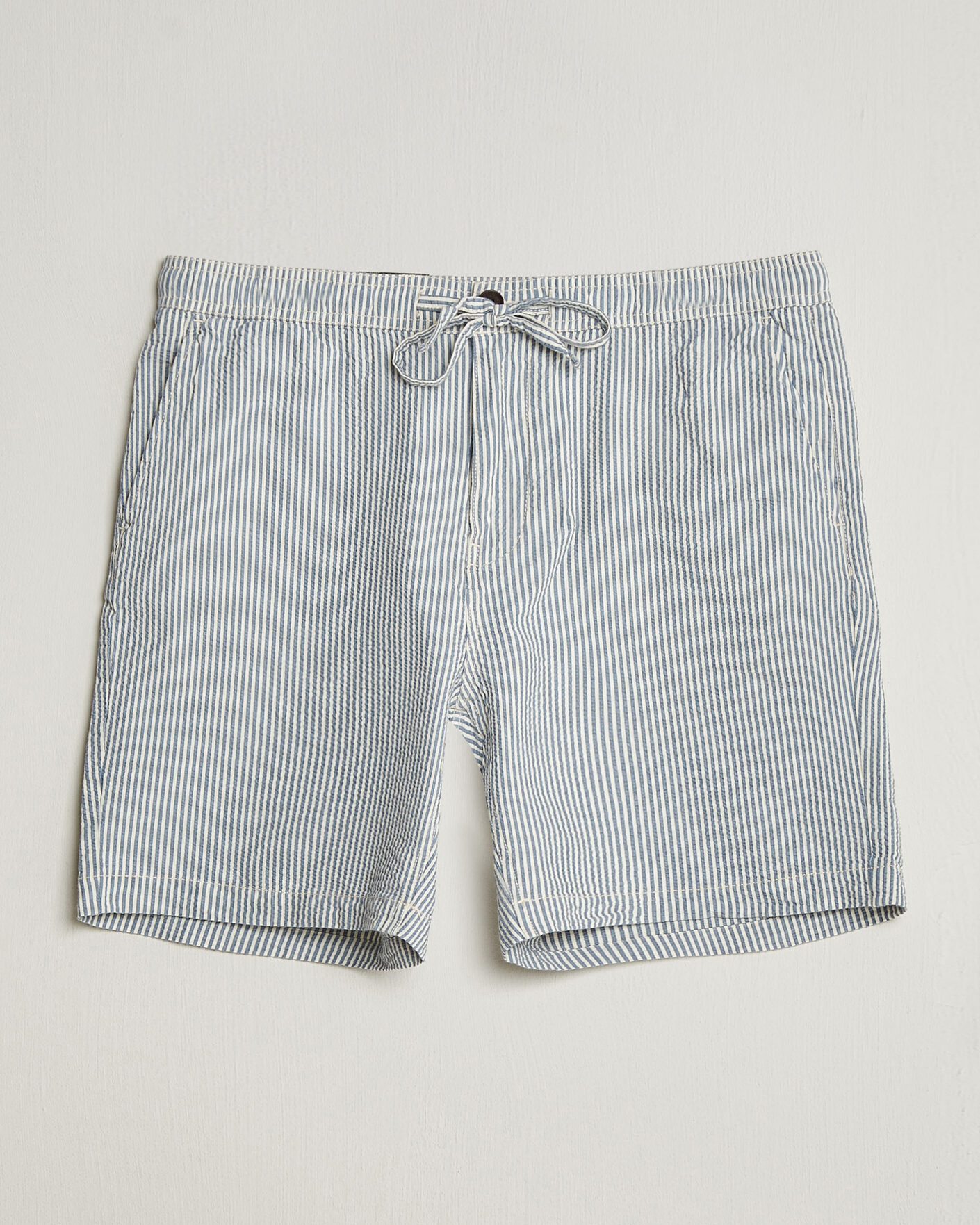 Herren | Shorts | Morris | Fenix Seersucker Shorts Light Blue