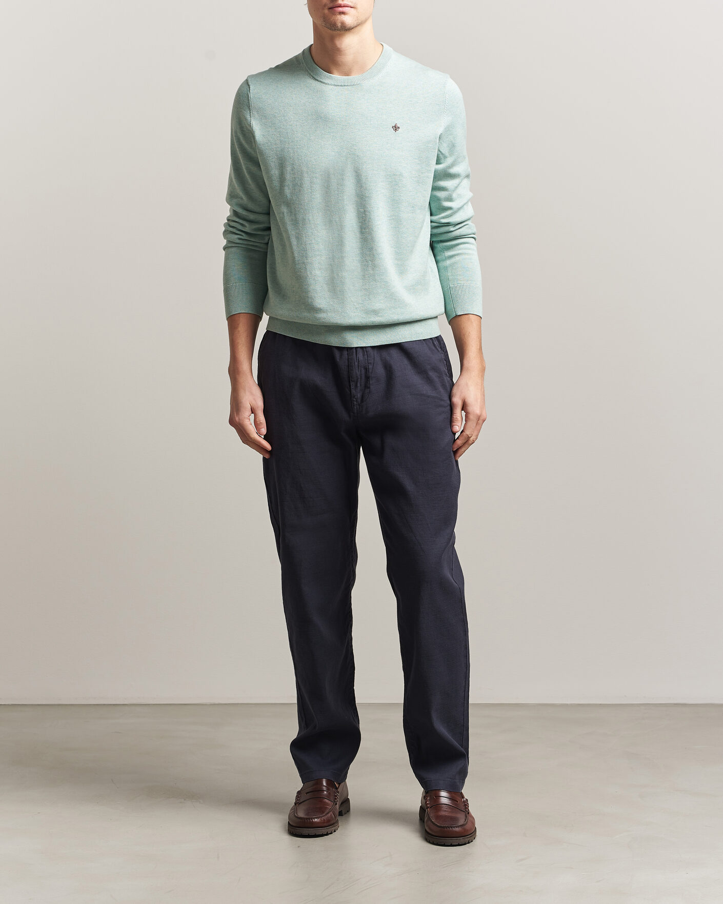 Herren | Pullover | Morris | Riley Oneck Green
