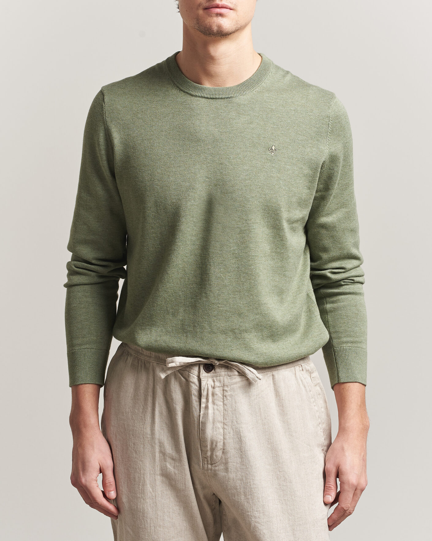Herren | Pullover | Morris | Riley Oneck Olive