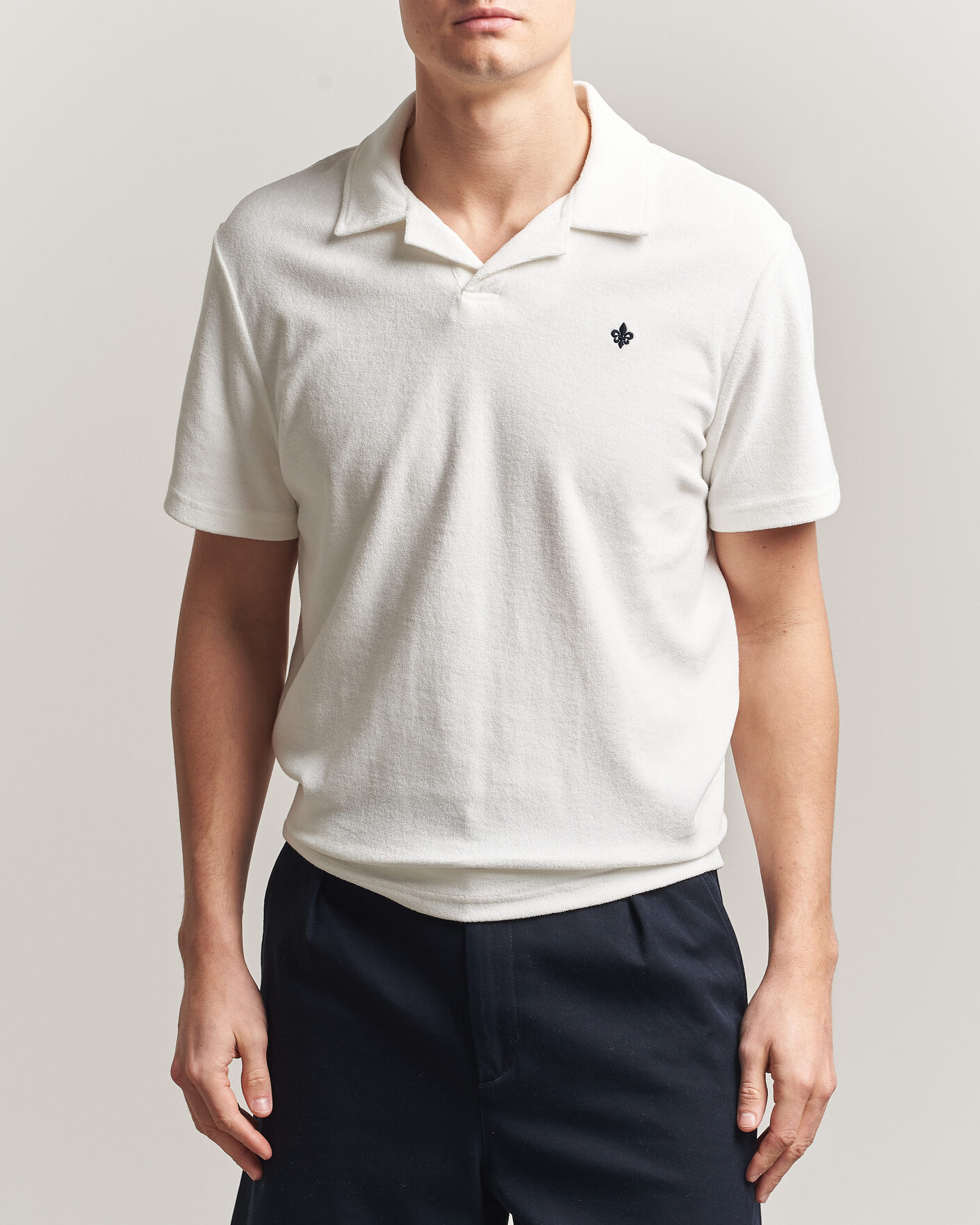 Herren | Poloshirts | Morris | Delon Terry Shirt Off White