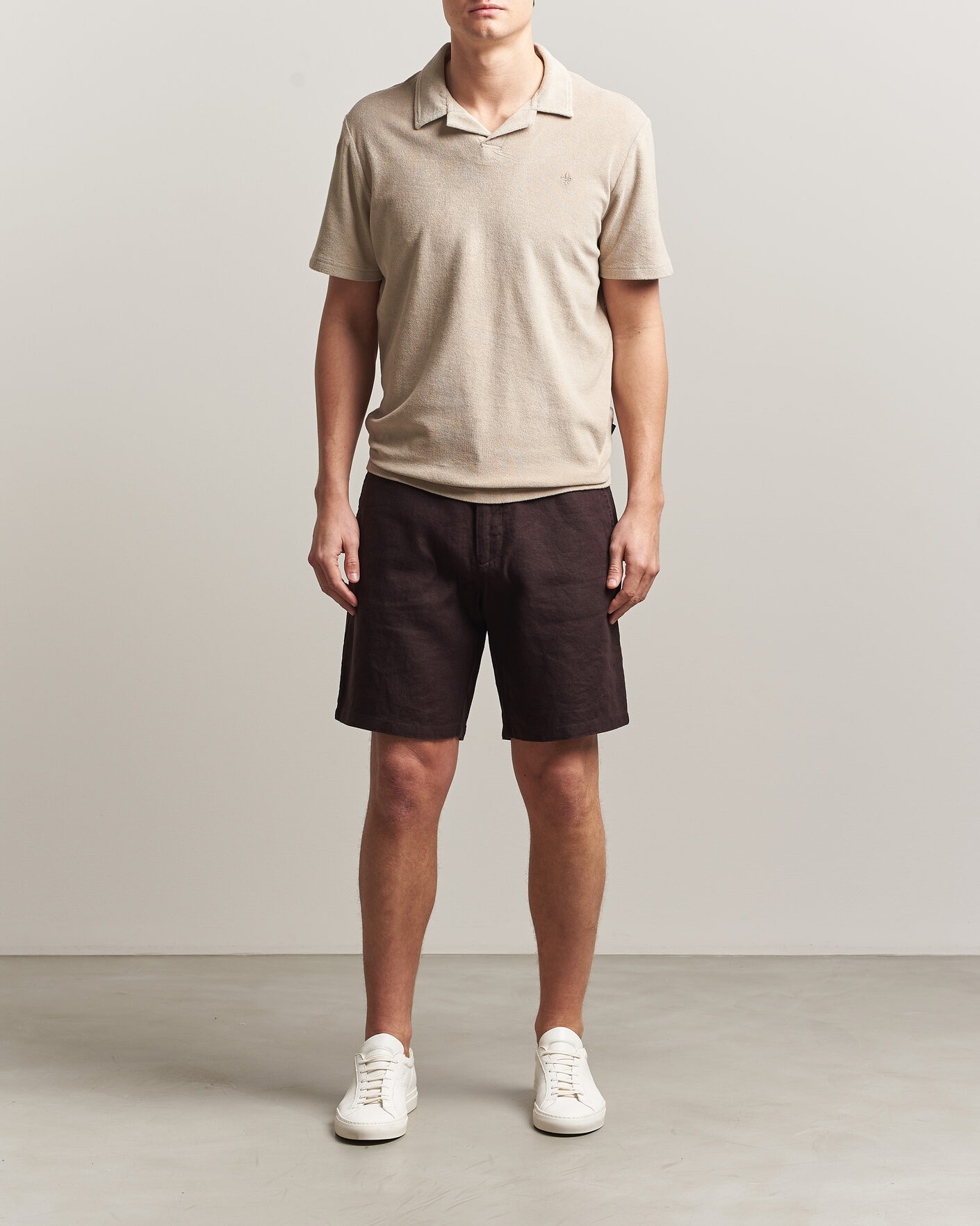 Herren | Poloshirts | Morris | Delon Terry Shirt Khaki