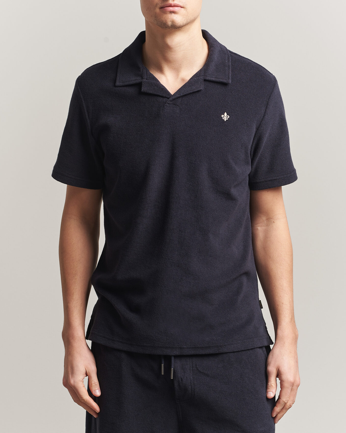 Herren | Poloshirts | Morris | Delon Terry Shirt Navy